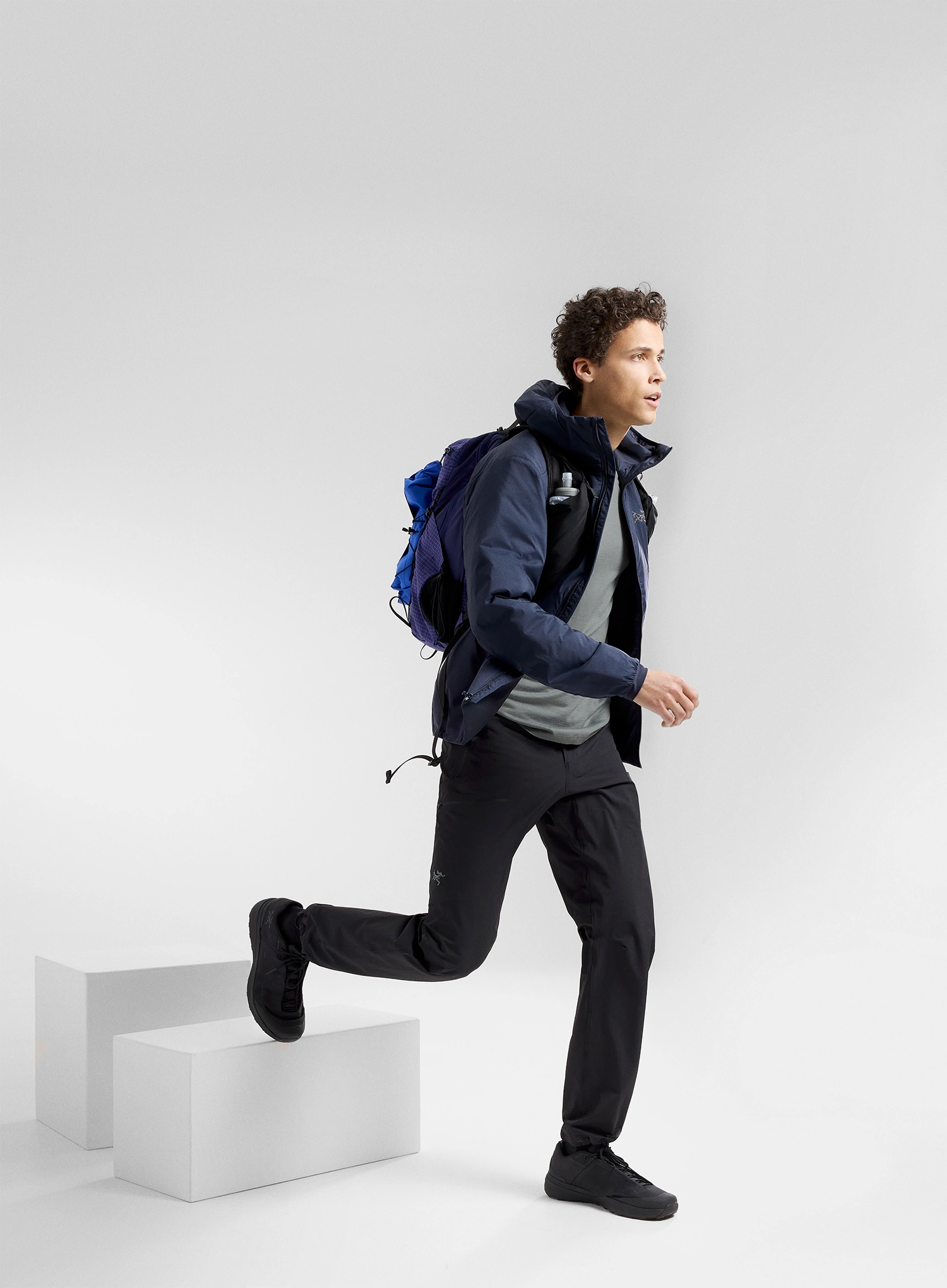 Arcteryx Atom Hoody Bélelt kabát - sapphire