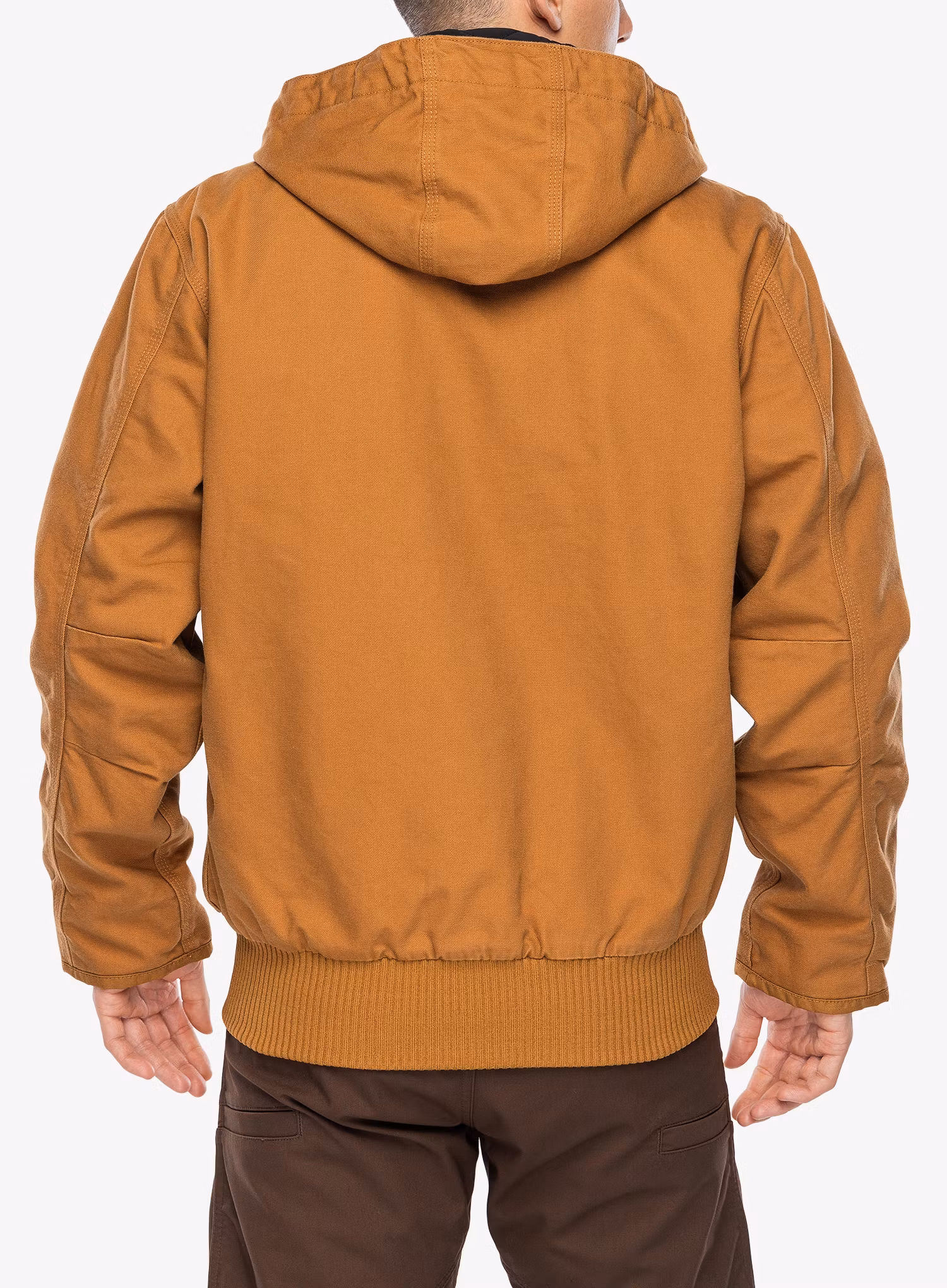 Carhartt Duck Insulated Active Jacket Bélelt kabát - carhartt brown