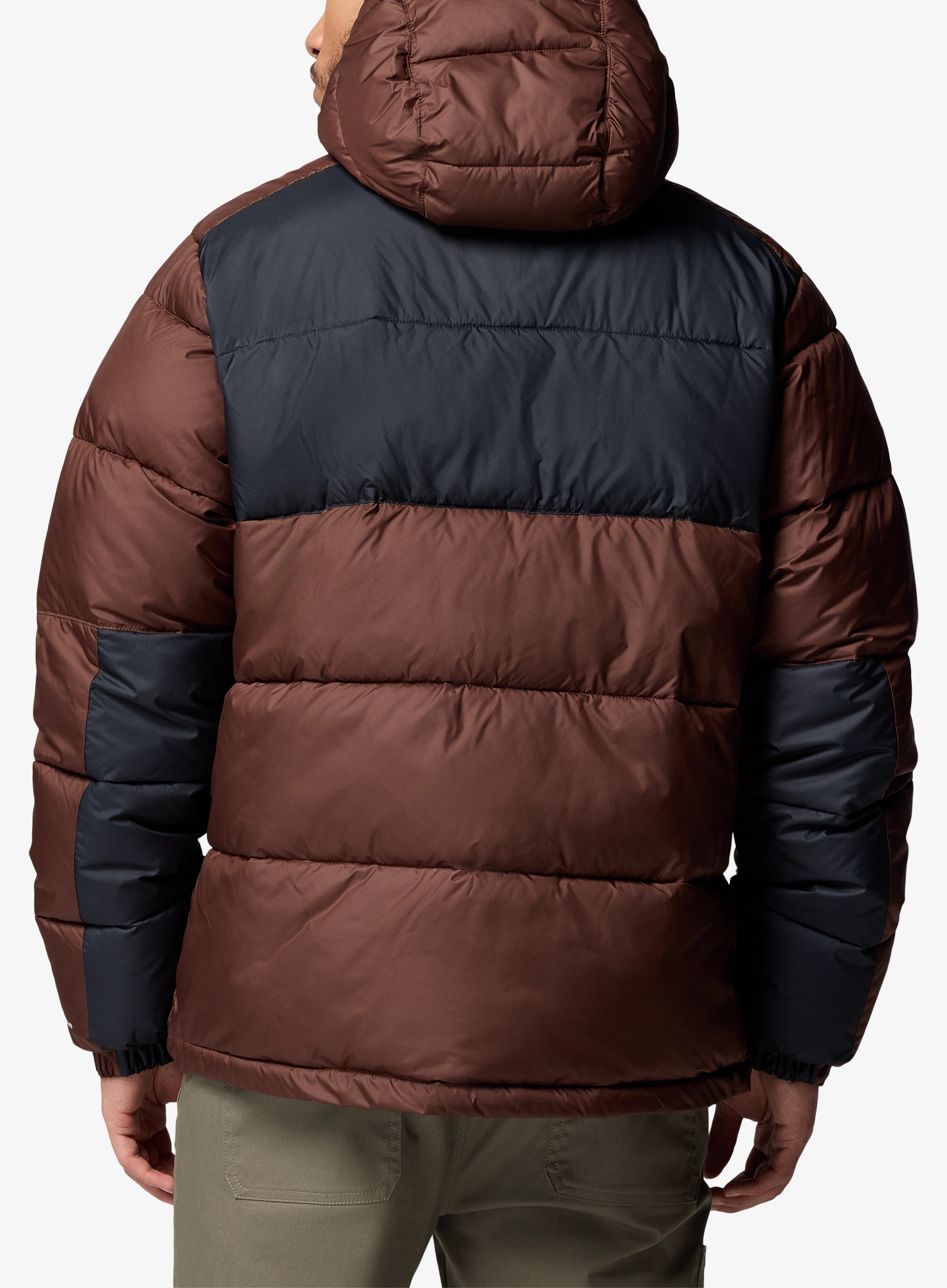 Columbia Pike Lake II Hooded Jacket Bélelt kabát - tobacco/black