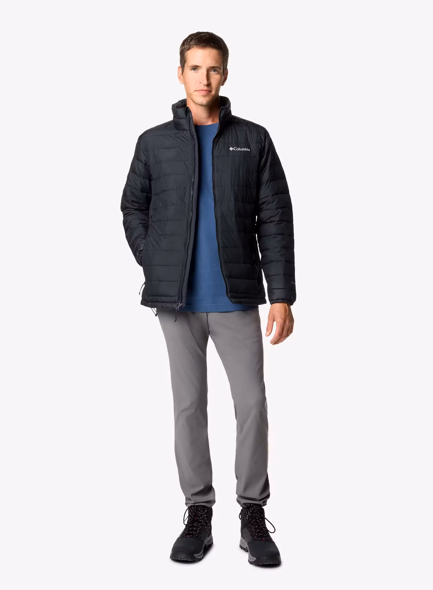 Columbia Powder Lite II Jacket Bélelt kabát - black