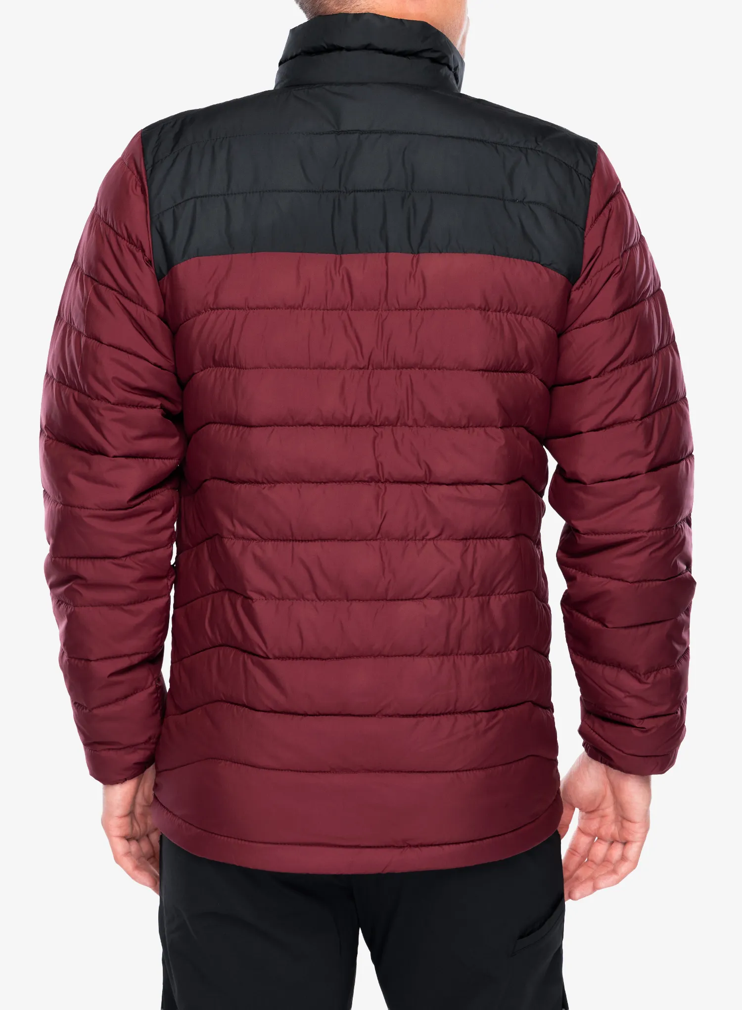 Columbia Powder Lite II Jacket Bélelt kabát - rich wine/black