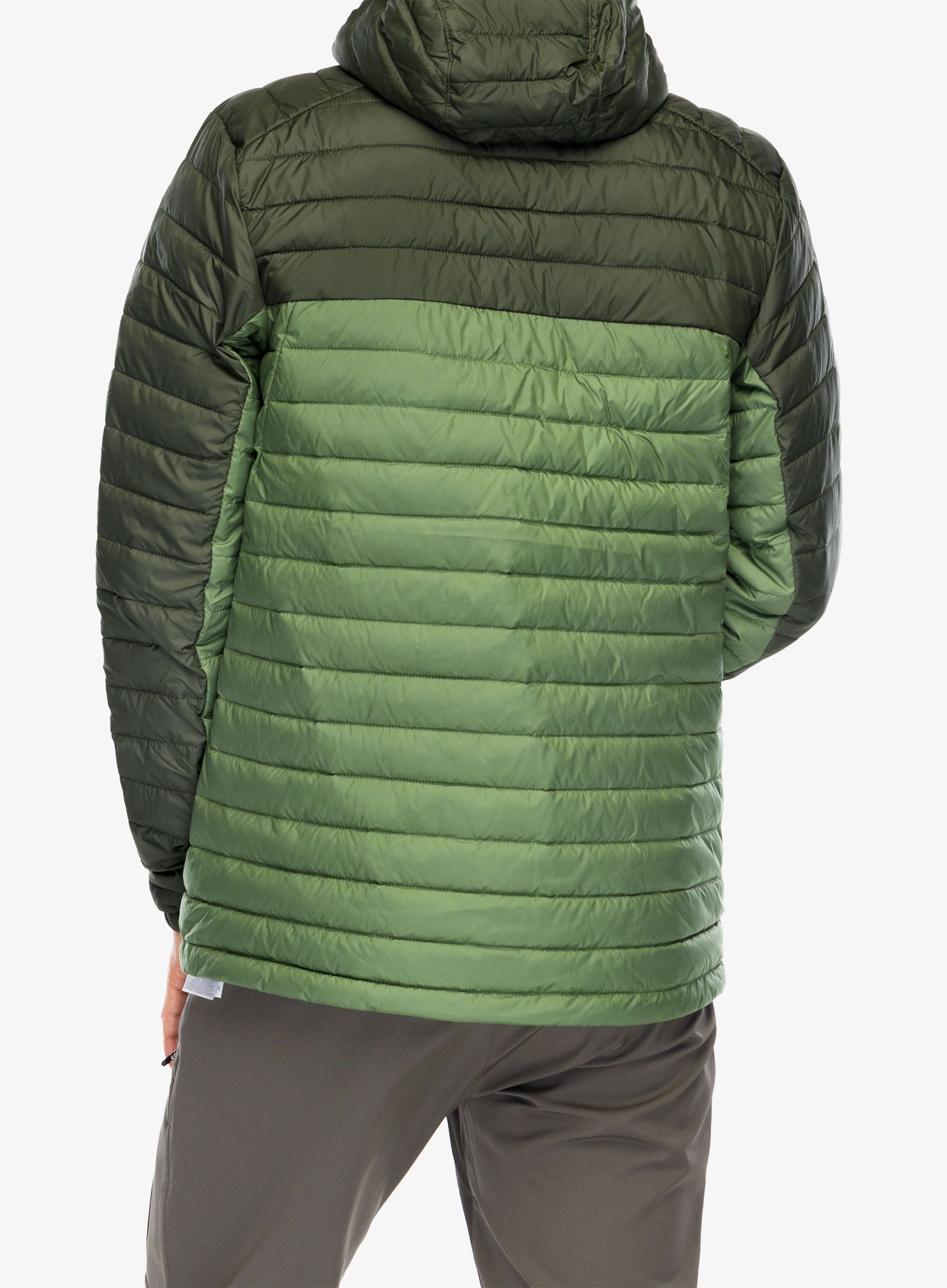 Columbia Silver Falls II Hooded Jacket Bélelt kabát - canteen/greenscape