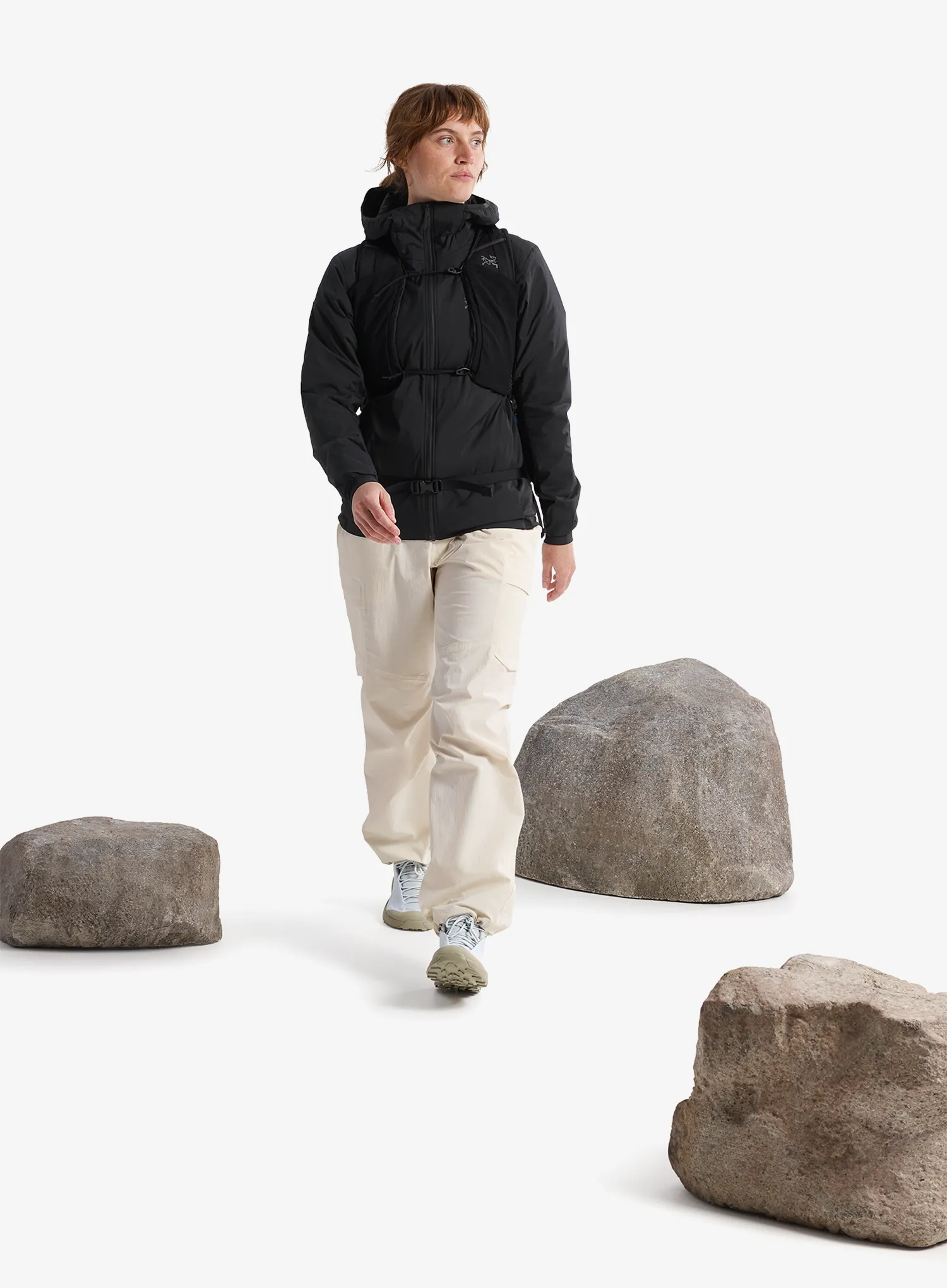 Arcteryx Atom Hoody Női bélelt kabát - black