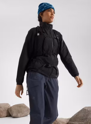 Arcteryx Atom Jacket Női bélelt kabát - black