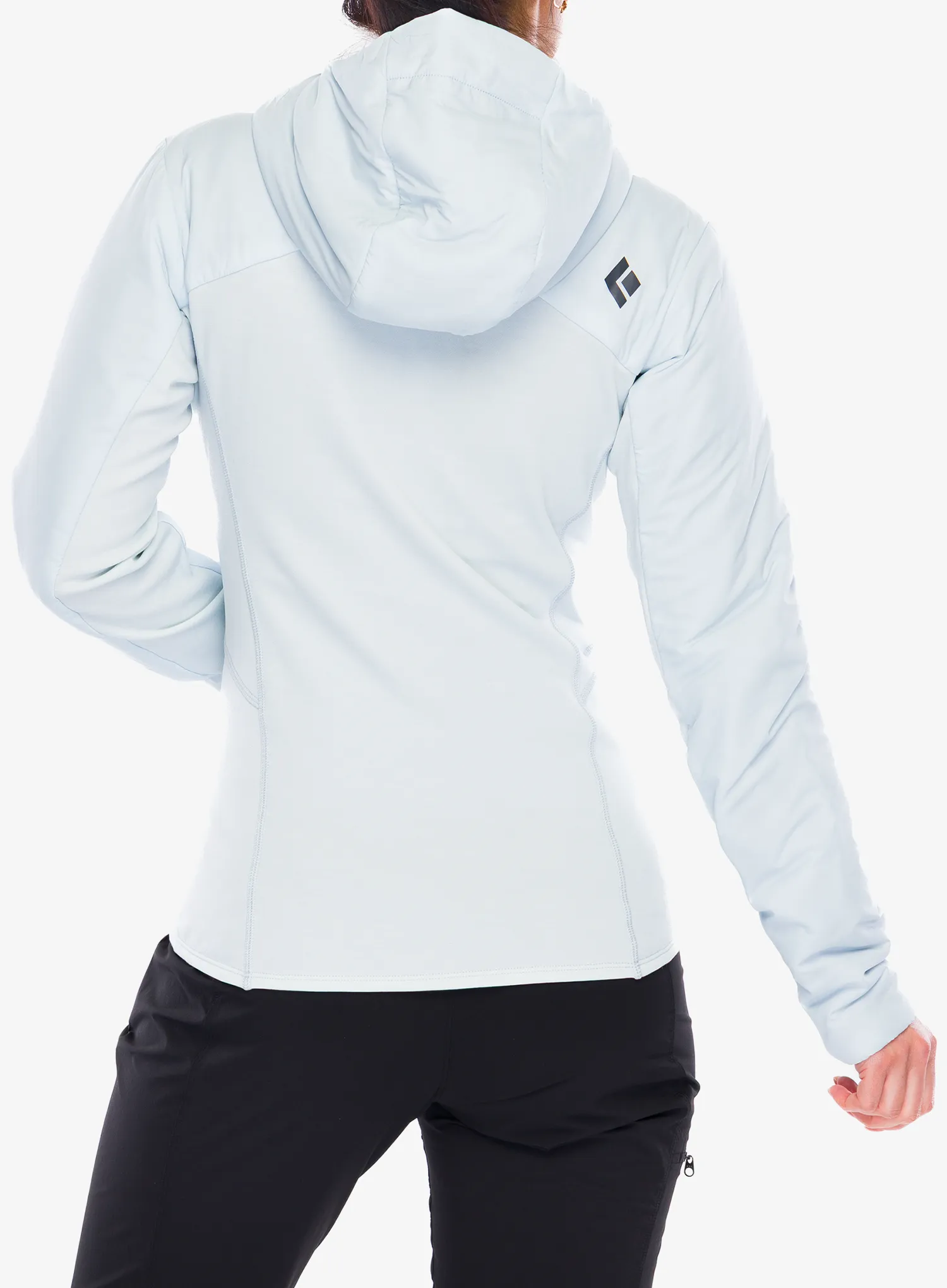 Black Diamond First Light Hybrid Hoody Női bélelt kabát - belay blue