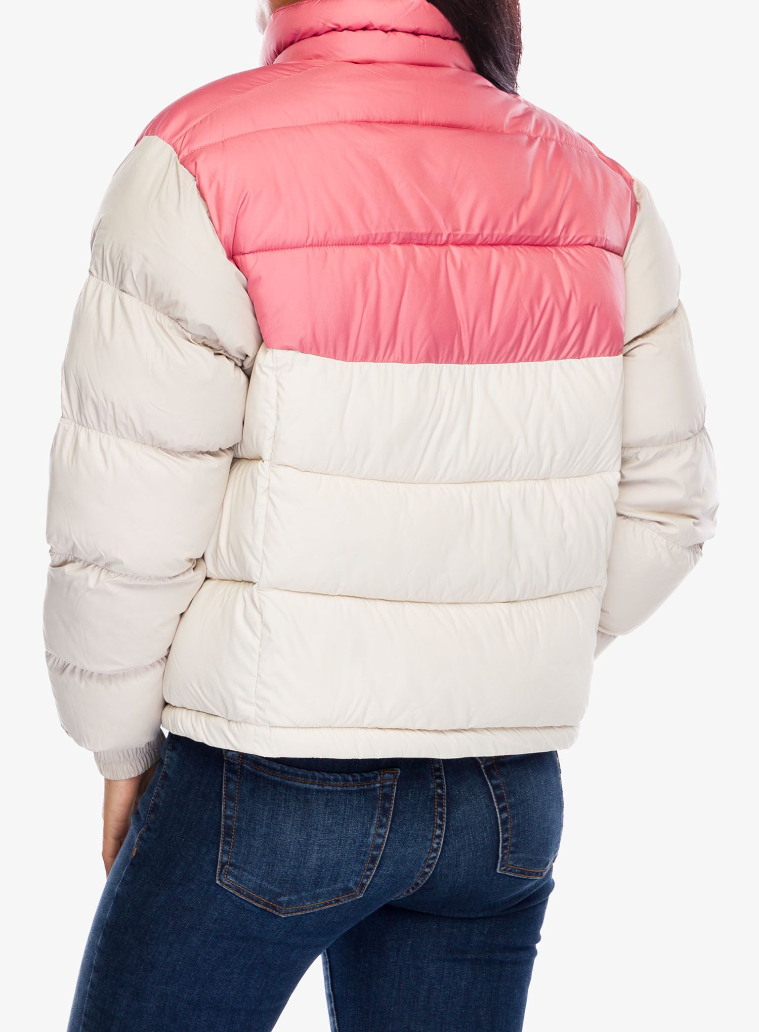 Columbia Pike Lake II Cropped Jacket Női bélelt kabát - chalk/pink agave/dark stone