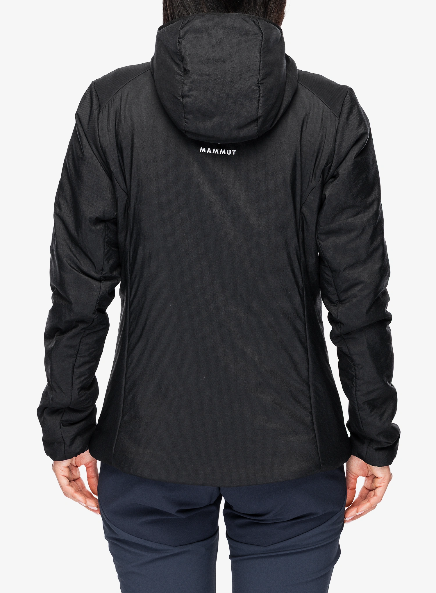 Mammut Rime IN Hooded Jacket Női bélelt kabát - black/black
