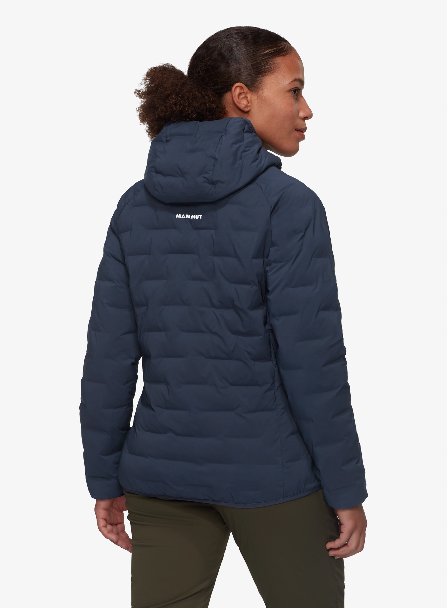 Mammut Sender IN Hooded Jacket Női bélelt kabát - marine
