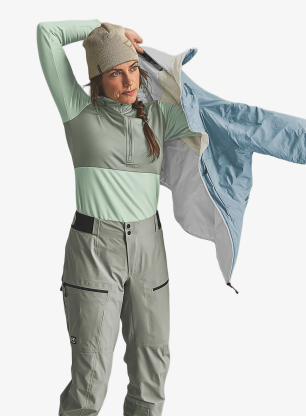 Ortovox Ortler Metawool 60 Rev Jacket Női bélelt kabát - white tea