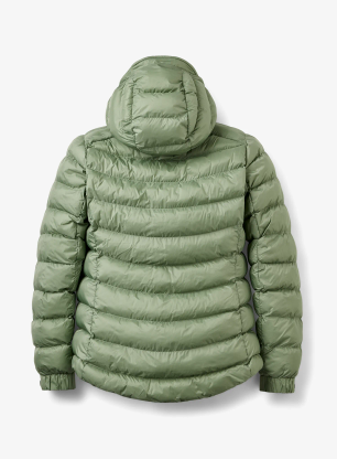 Rab Nebula Pro Jacket Női bélelt kabát - dark fig green
