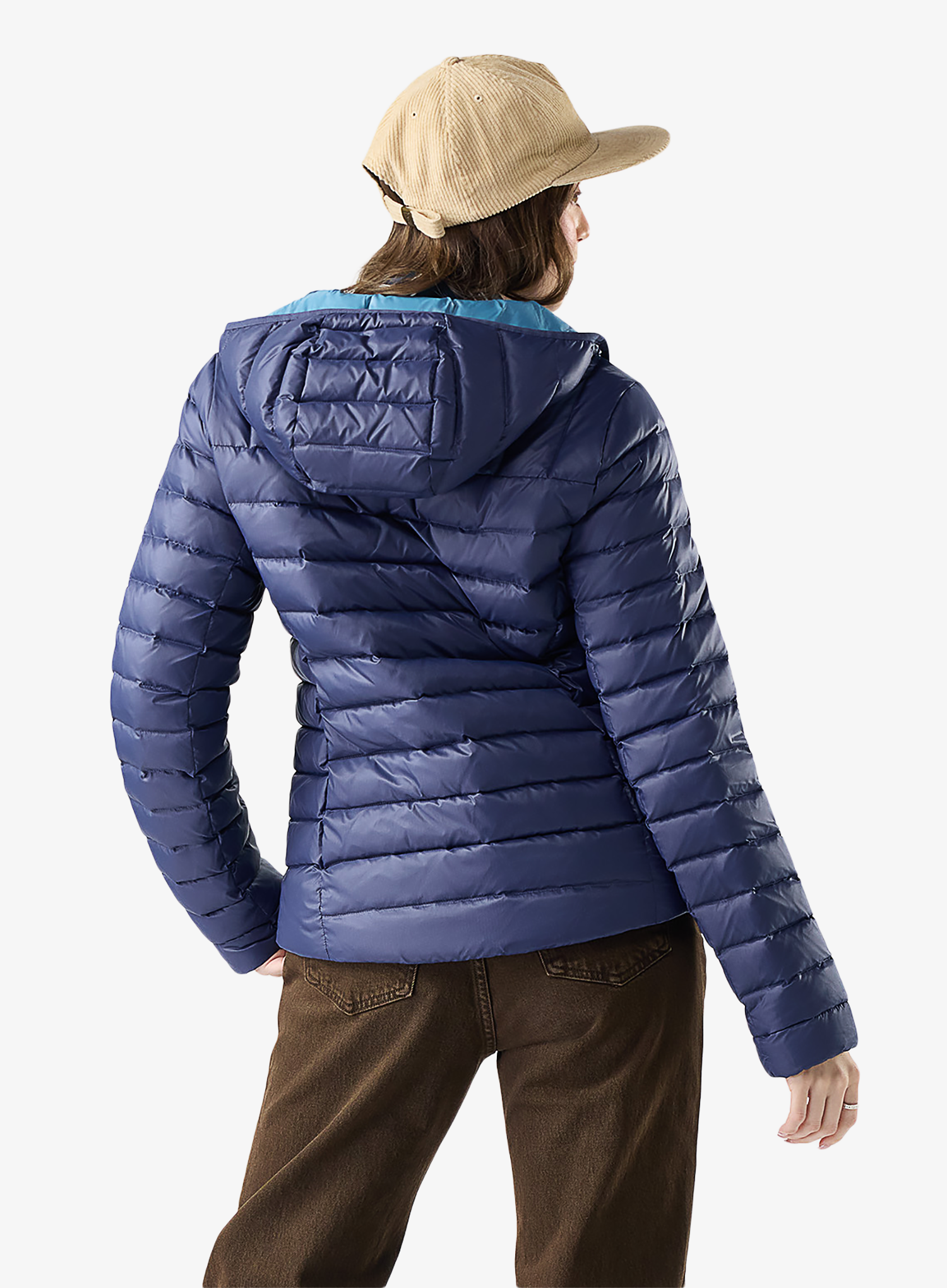 Smartwool Winterloft Hooded Jacket Női bélelt kabát - nightfall blue
