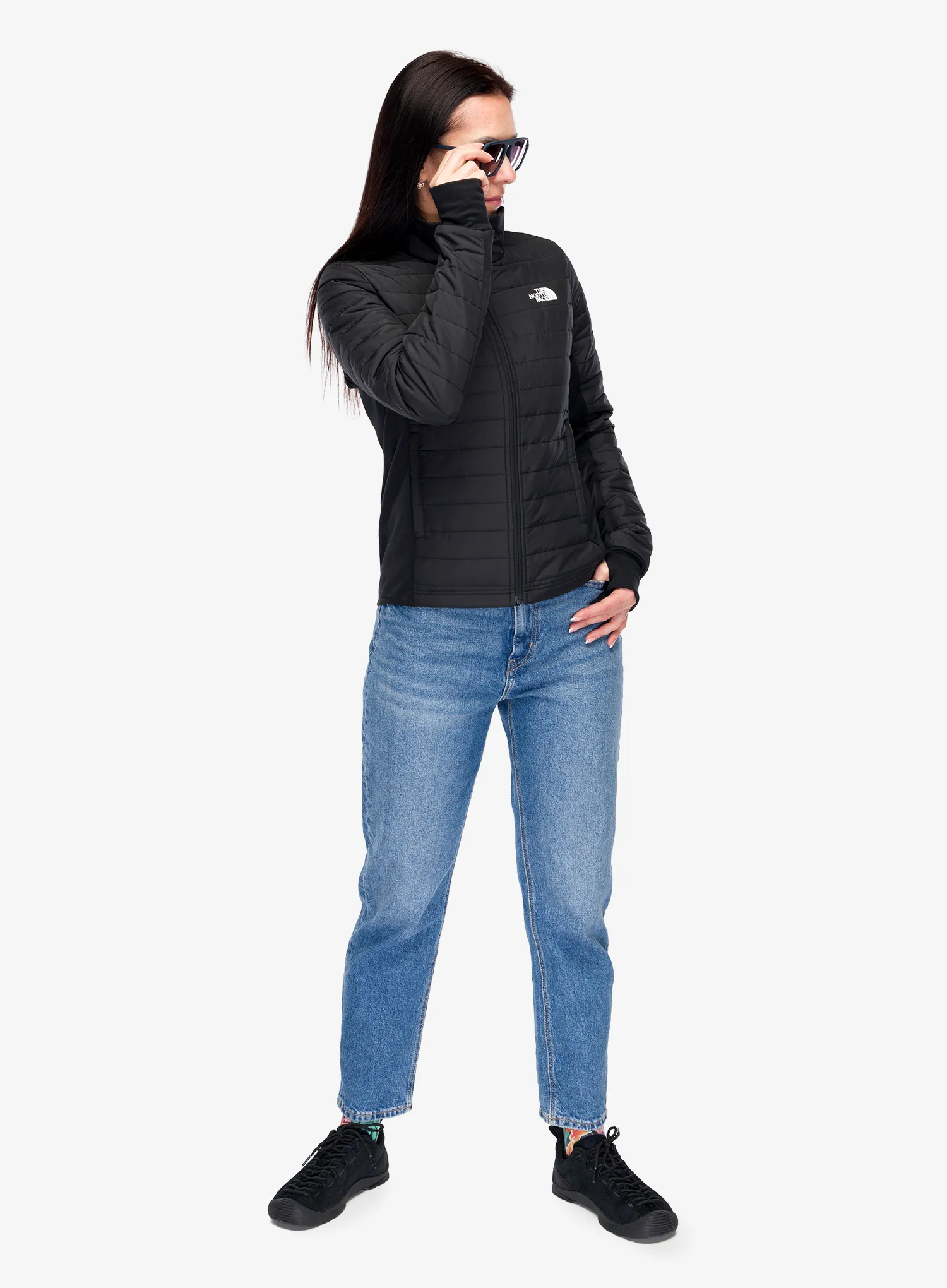 The North Face Canyonlands Hybrid Jacket Női bélelt kabát - tnf black
