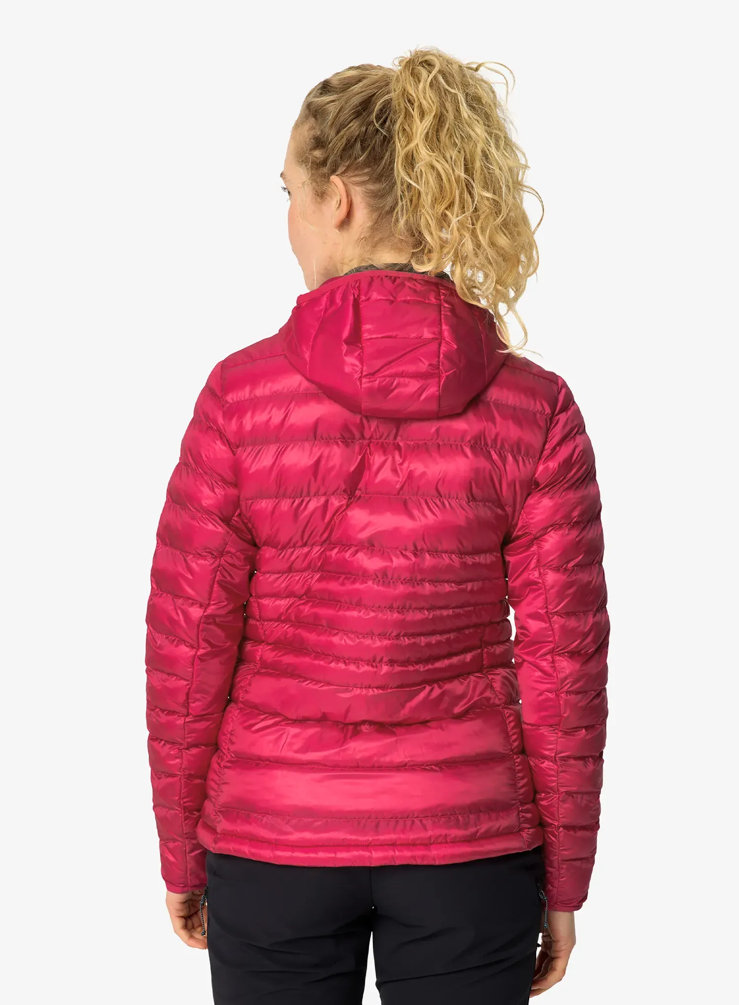 Vaude Batura Hooded Insulation Jacket Női bélelt kabát - hibiscus pink