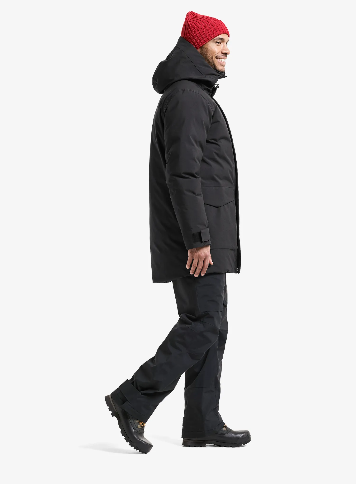 Didriksons Akilles Parka 3 Bélelt kabát - black
