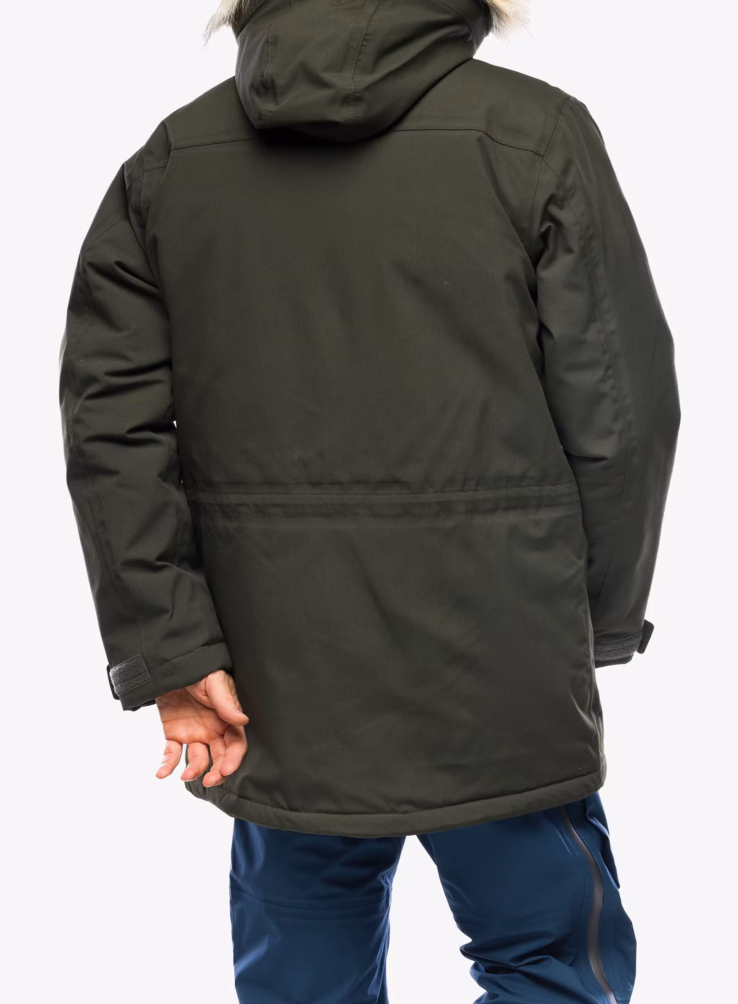 Fjallraven Nuuk Parka Bélelt Kabát - dp forest