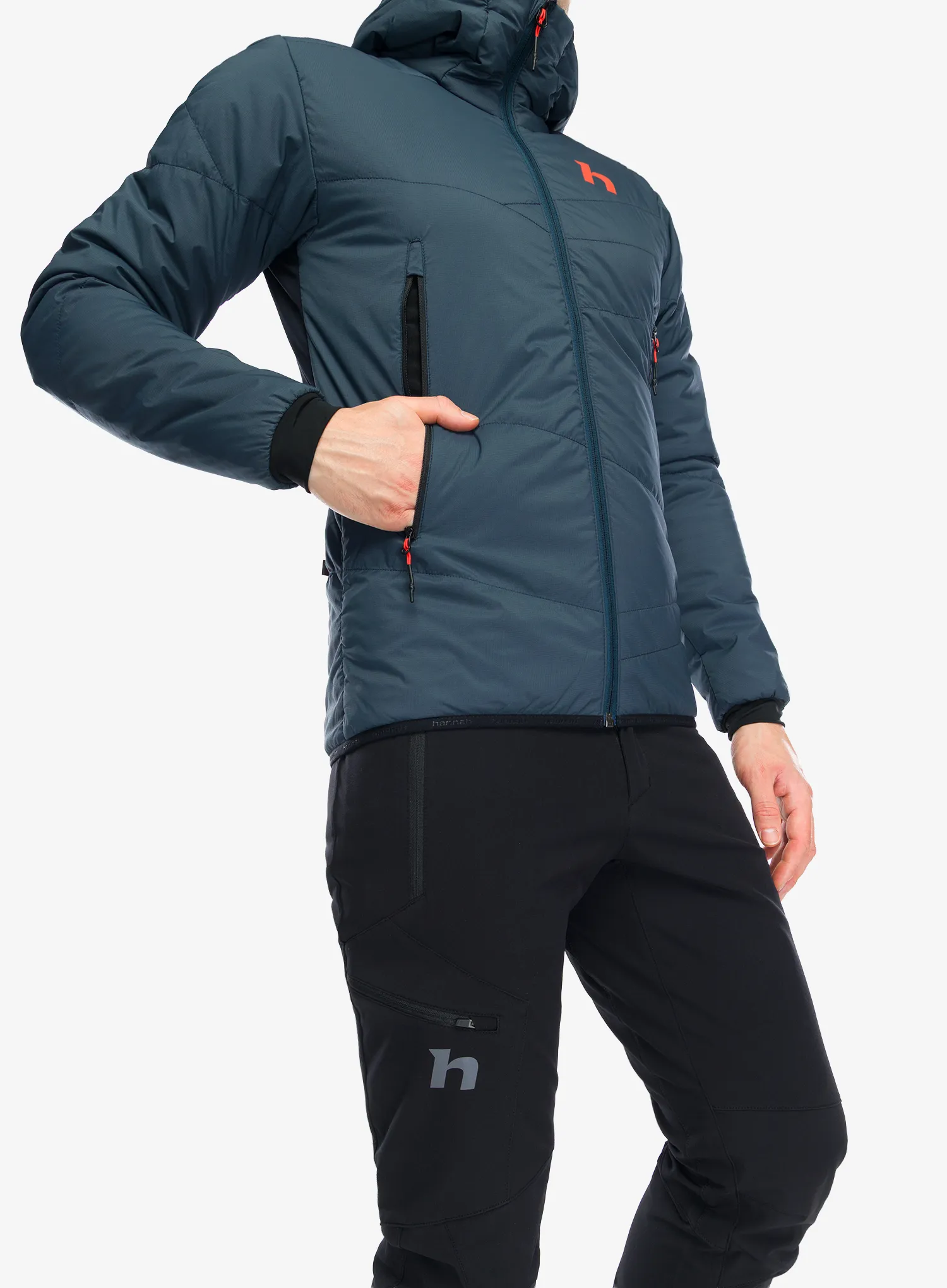 Hannah Gabber Hoody Bélelt kabát - stratified sea