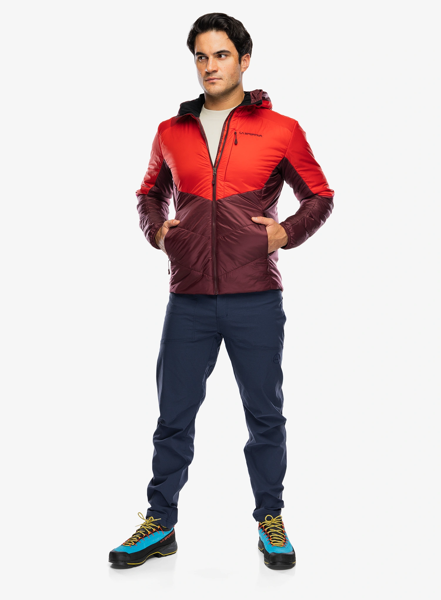 La Sportiva Mythic Primaloft Jacket Bélelt kabát - mountain red/redwood