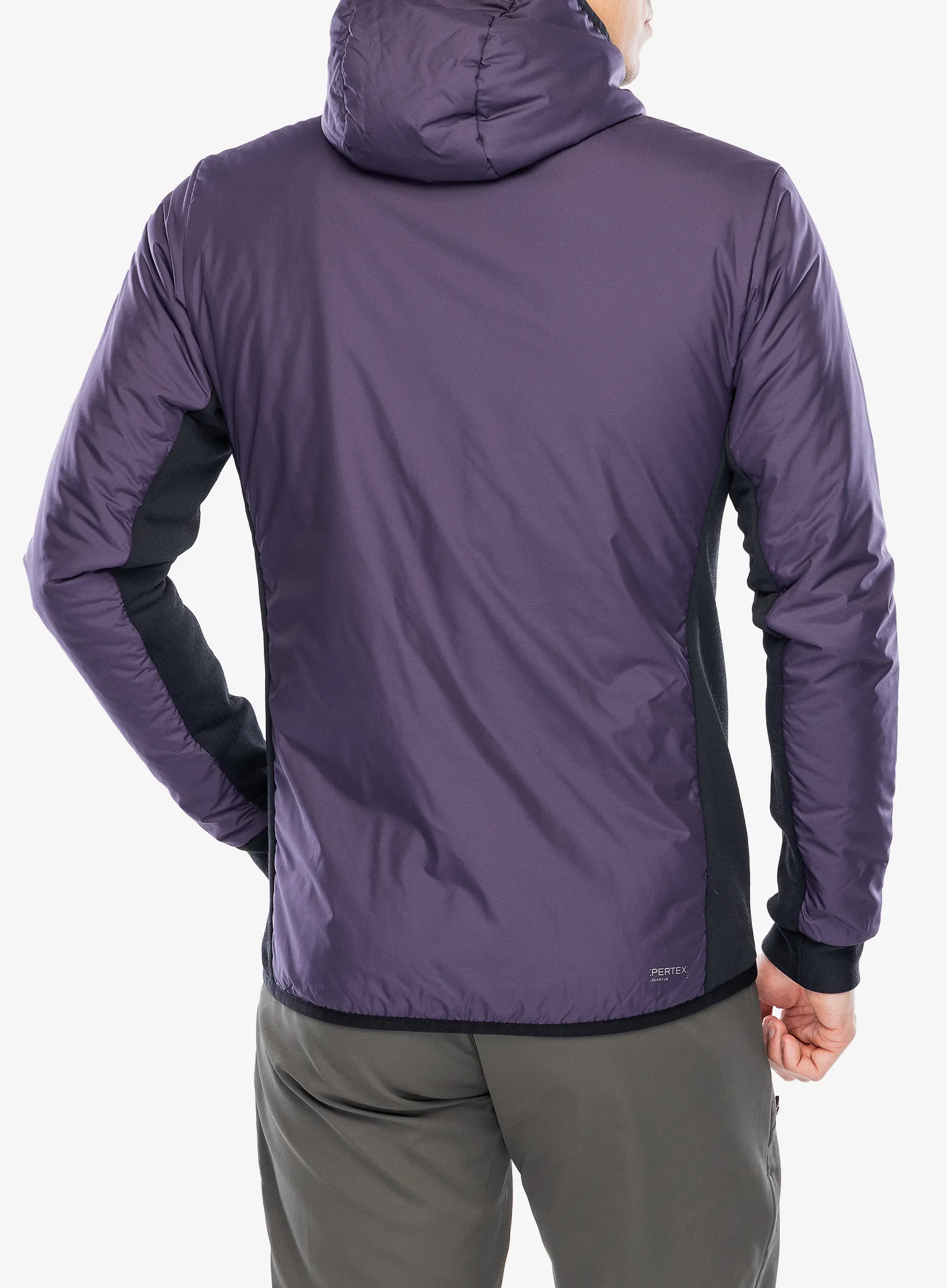 Mons Royale Arete Wool Insulation Hood Bélelt kabát - indigo/cedar