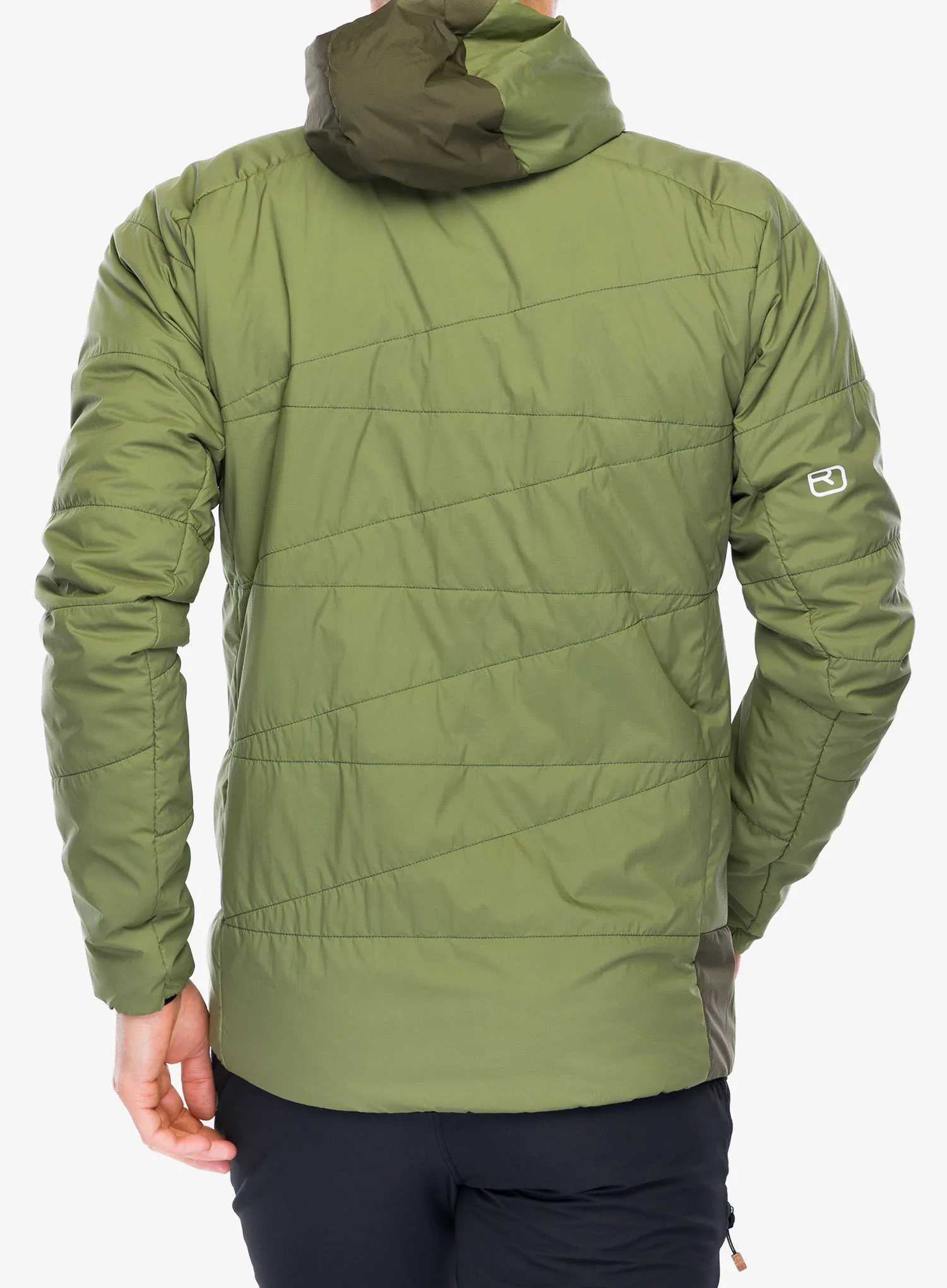 Ortovox Swisswool Piz Duan Jacket Bélelt kabát - wild herbs