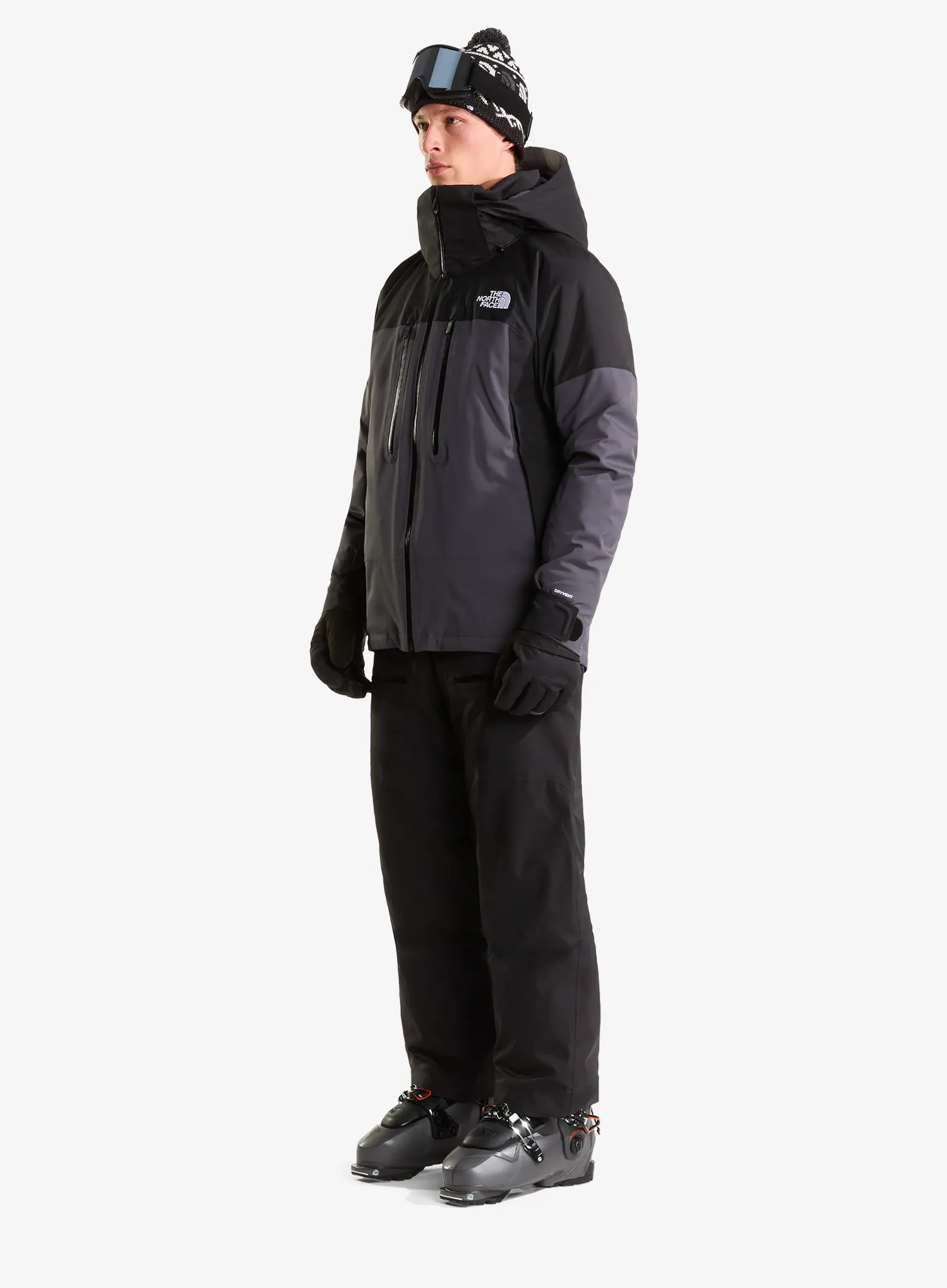 The North Face Chakal Jacket Bélelt kabát - anthracite grey/black