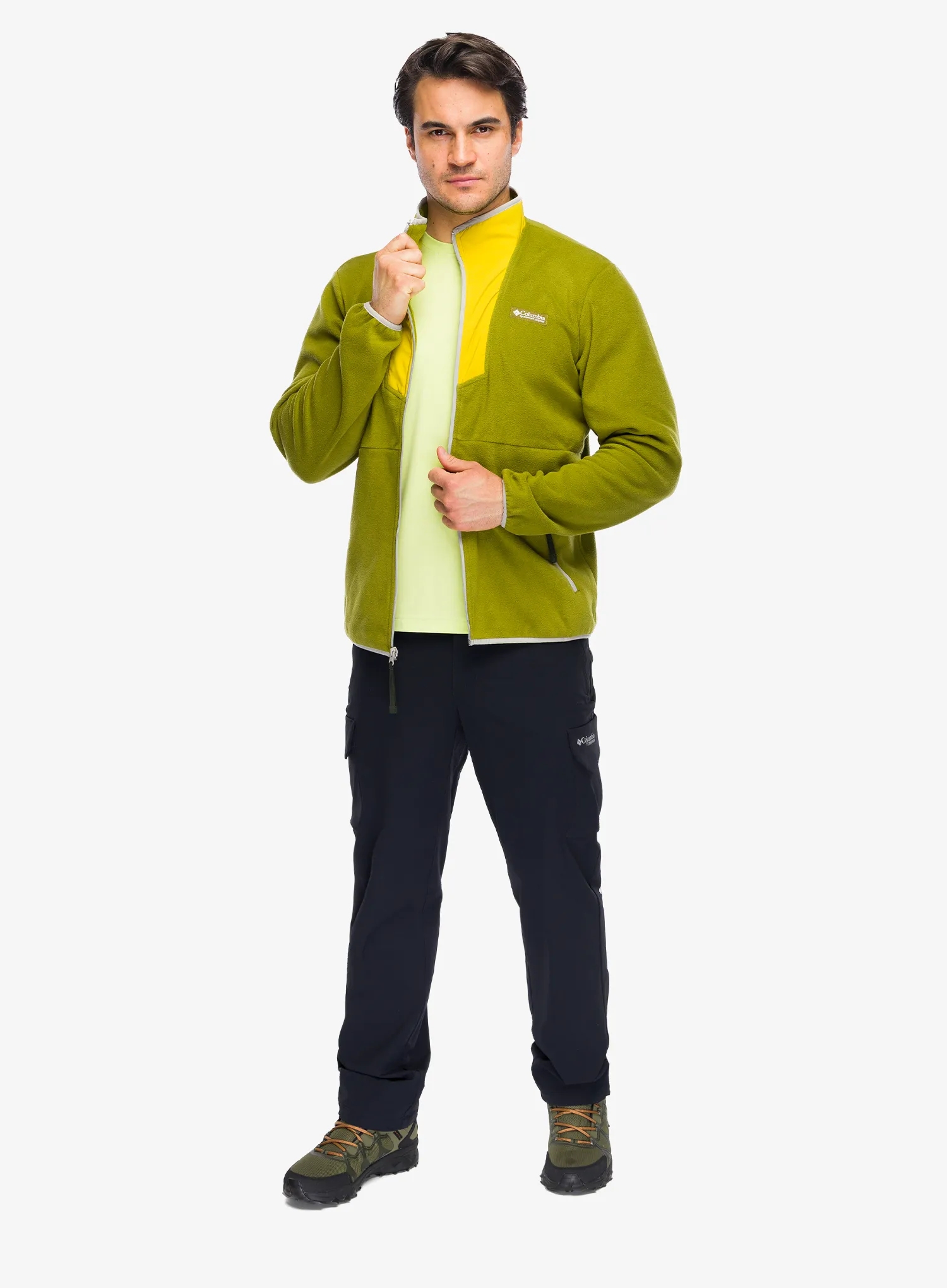 Columbia Sequoia Grove Full Zip Fleece Polárdzseki - mossy green/antique moss