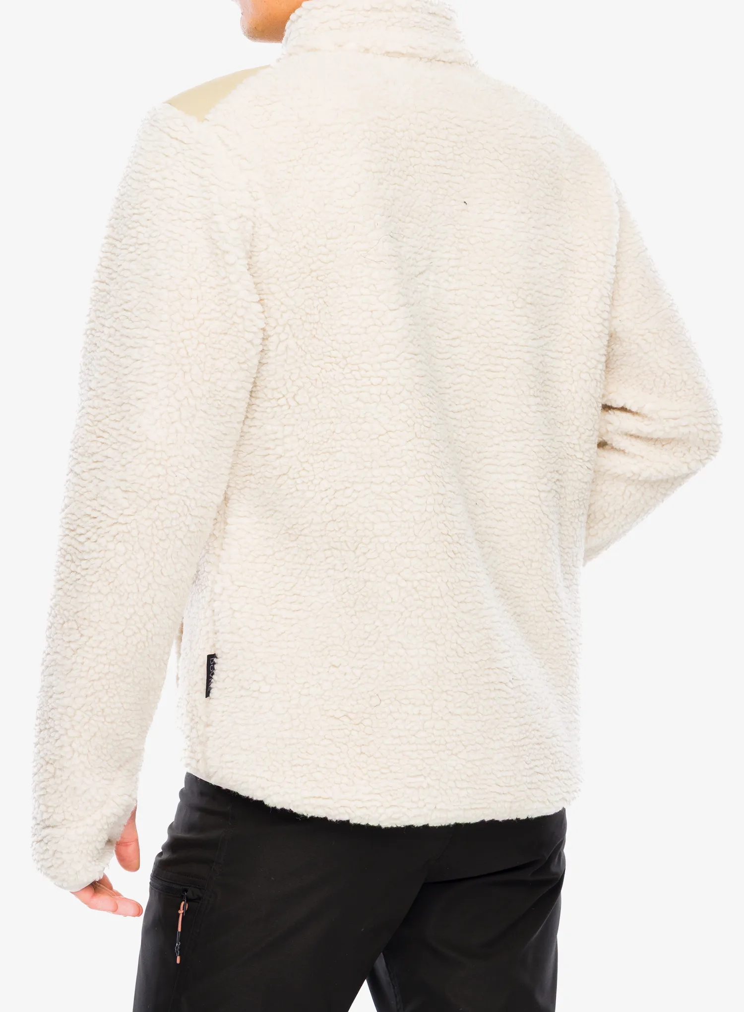 Dovre Teddy Fleece Merino Wool Polárdzseki - beige