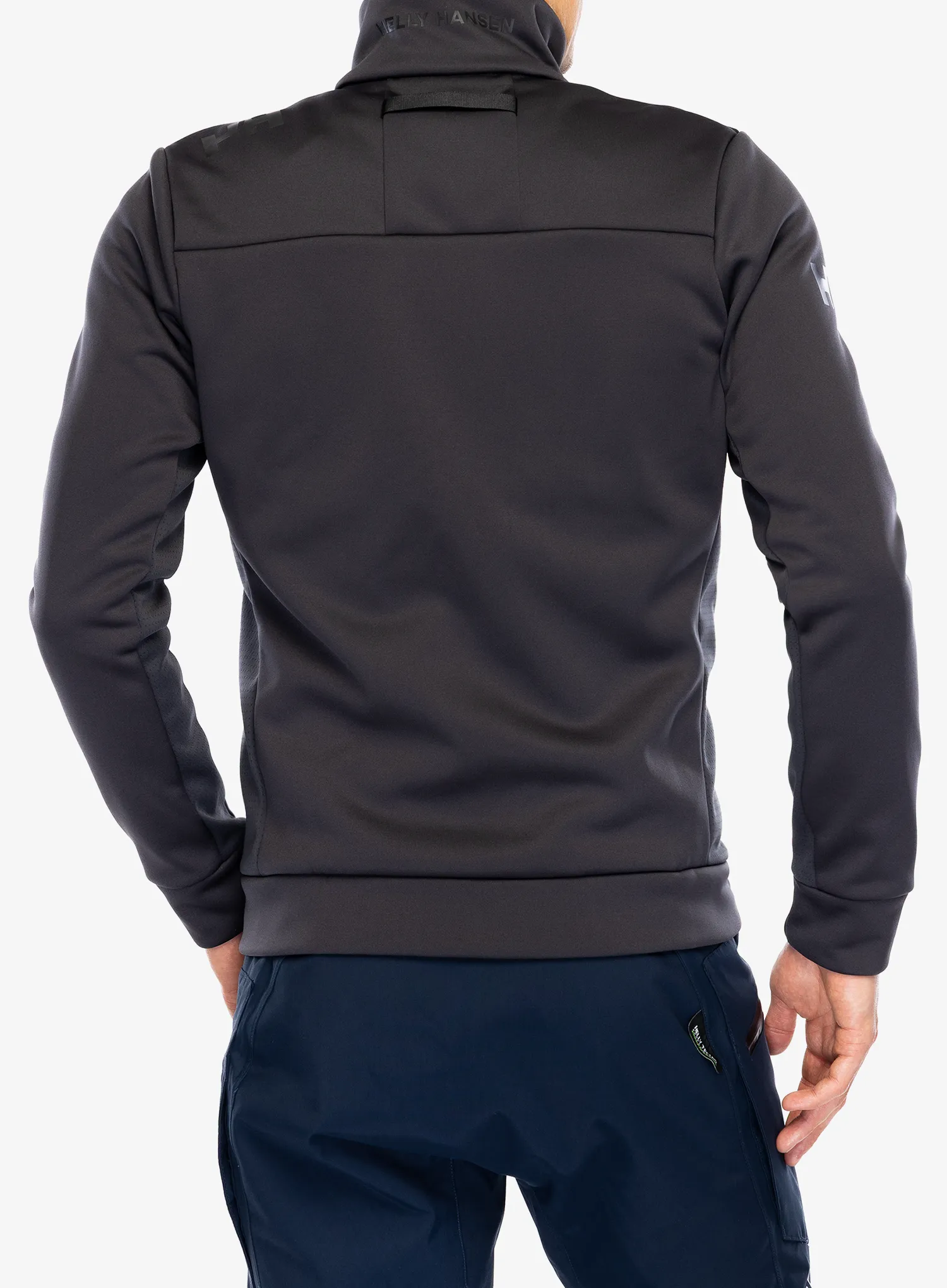 Helly Hansen Crew Fleece Jacket Polárdzseki - ebony