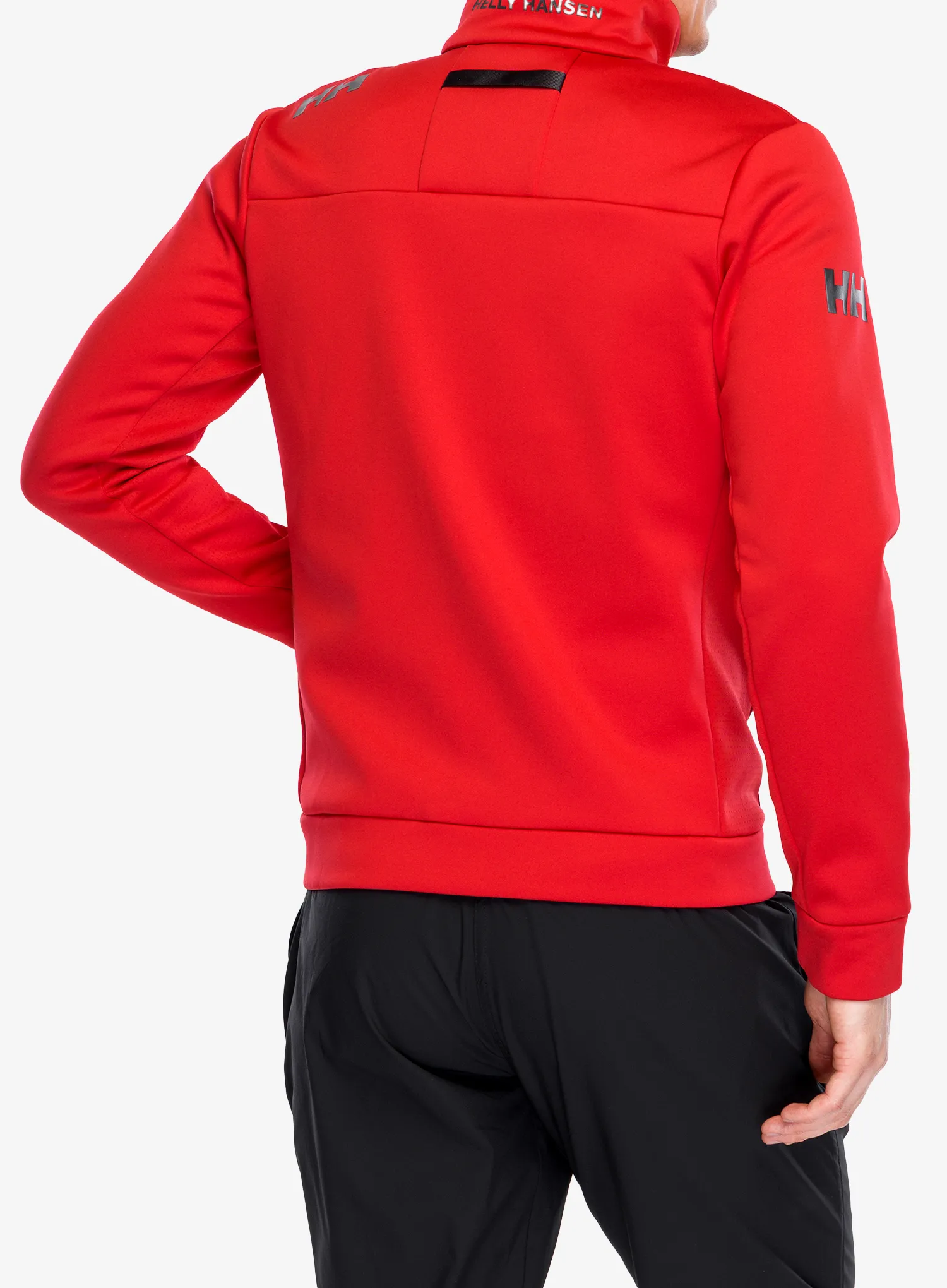 Helly Hansen Crew Fleece Jacket Polárdzseki - red