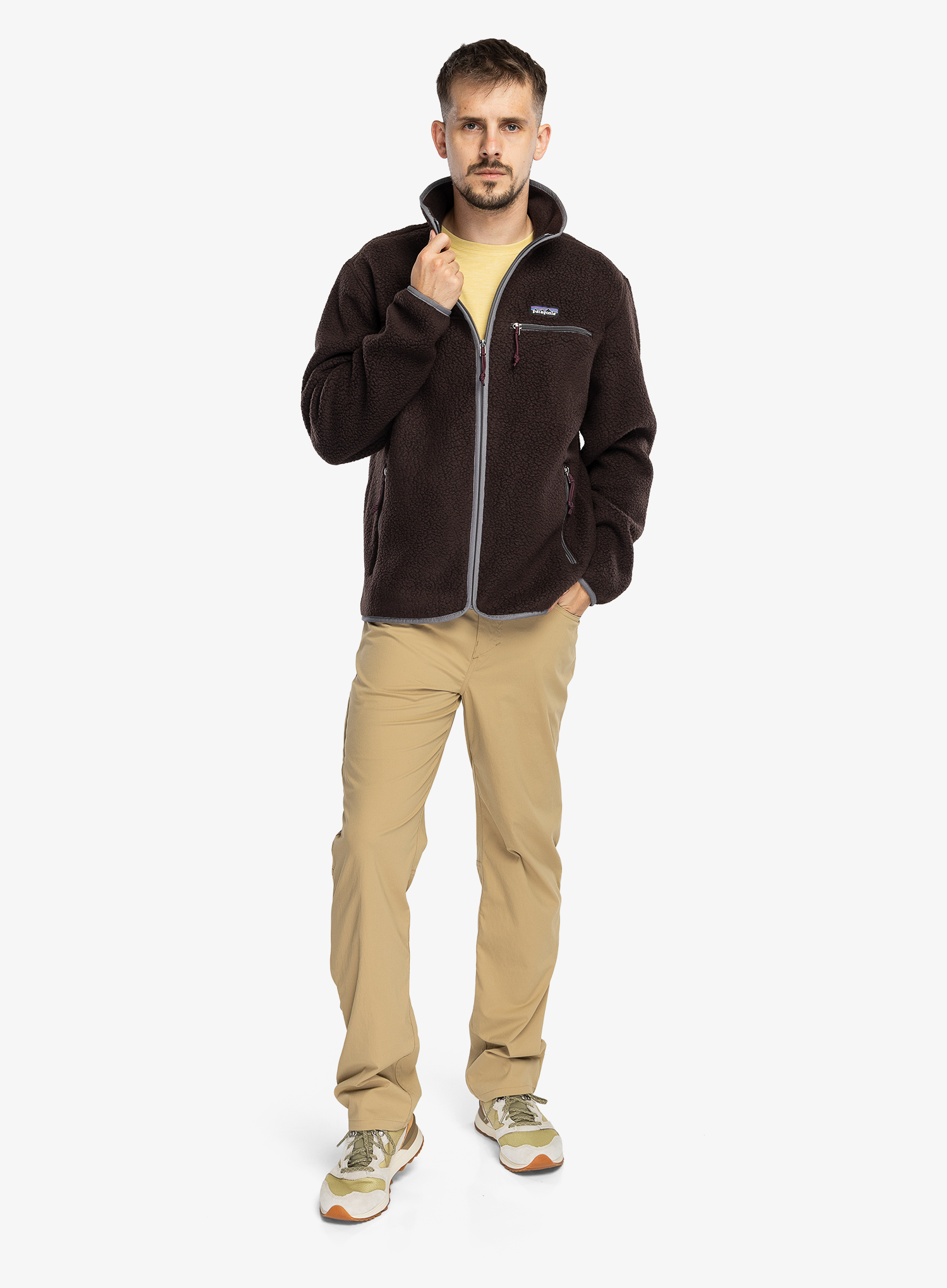 Patagonia Retro Pile Jacket Polárdzseki - den brown