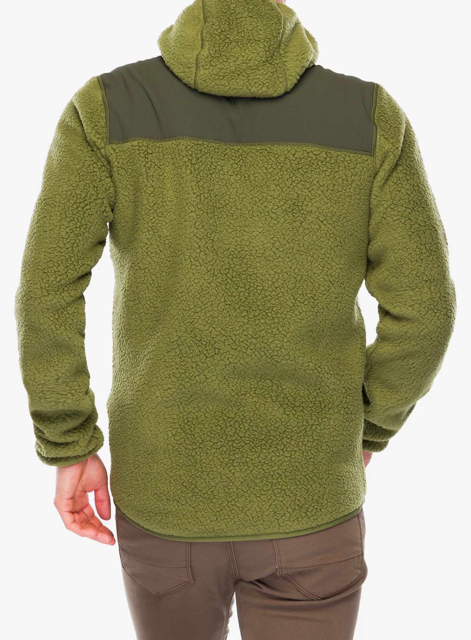Rab Outpost Hoody Polárdzseki - chlorite green