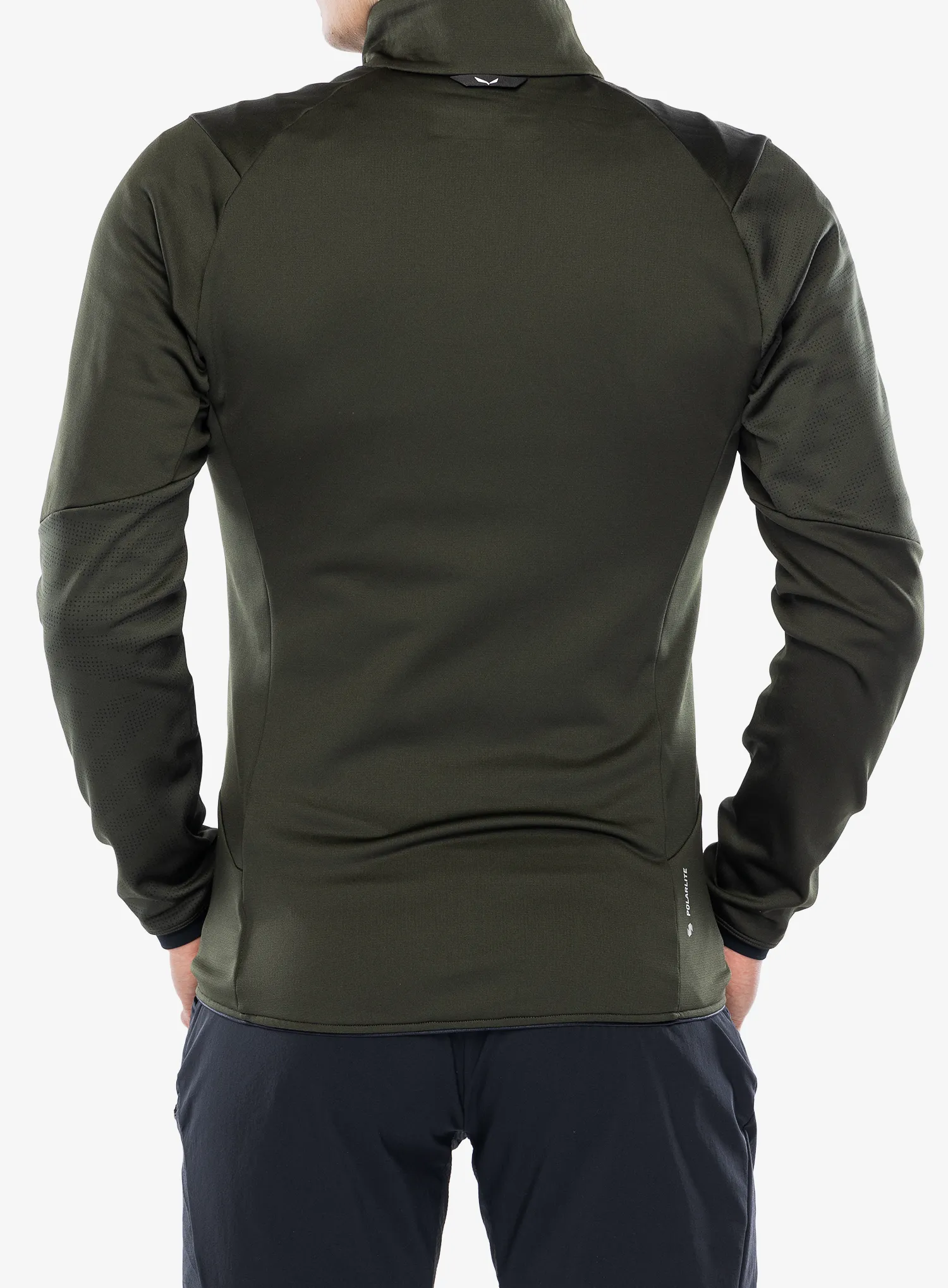 Salewa Sella Crevasse Jacket Polárdzseki - dark olive