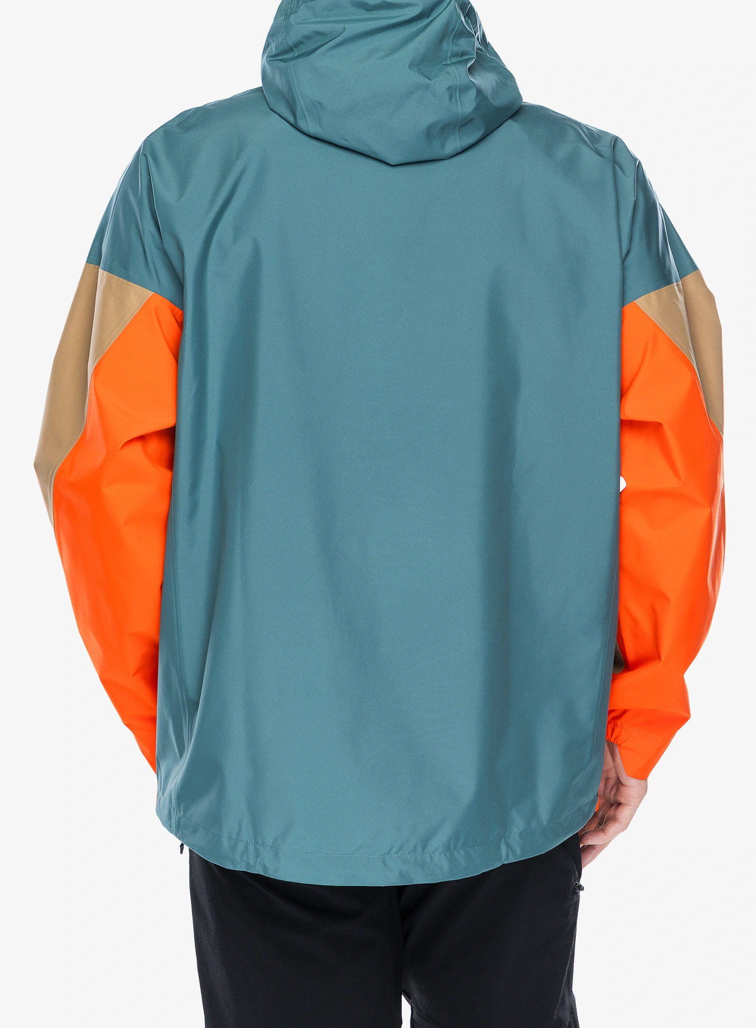 adidas TERREX Xploric 2.5L Climaproof Anorak Esőkabát - prel teal/cardbo/semi imp oran