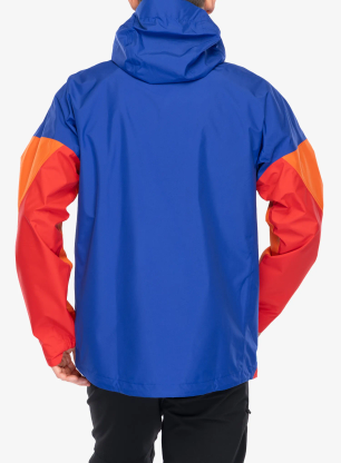 adidas TERREX Xploric 2.5L Climaproof Anorak Esőkabát - selubl/seimor/purrub