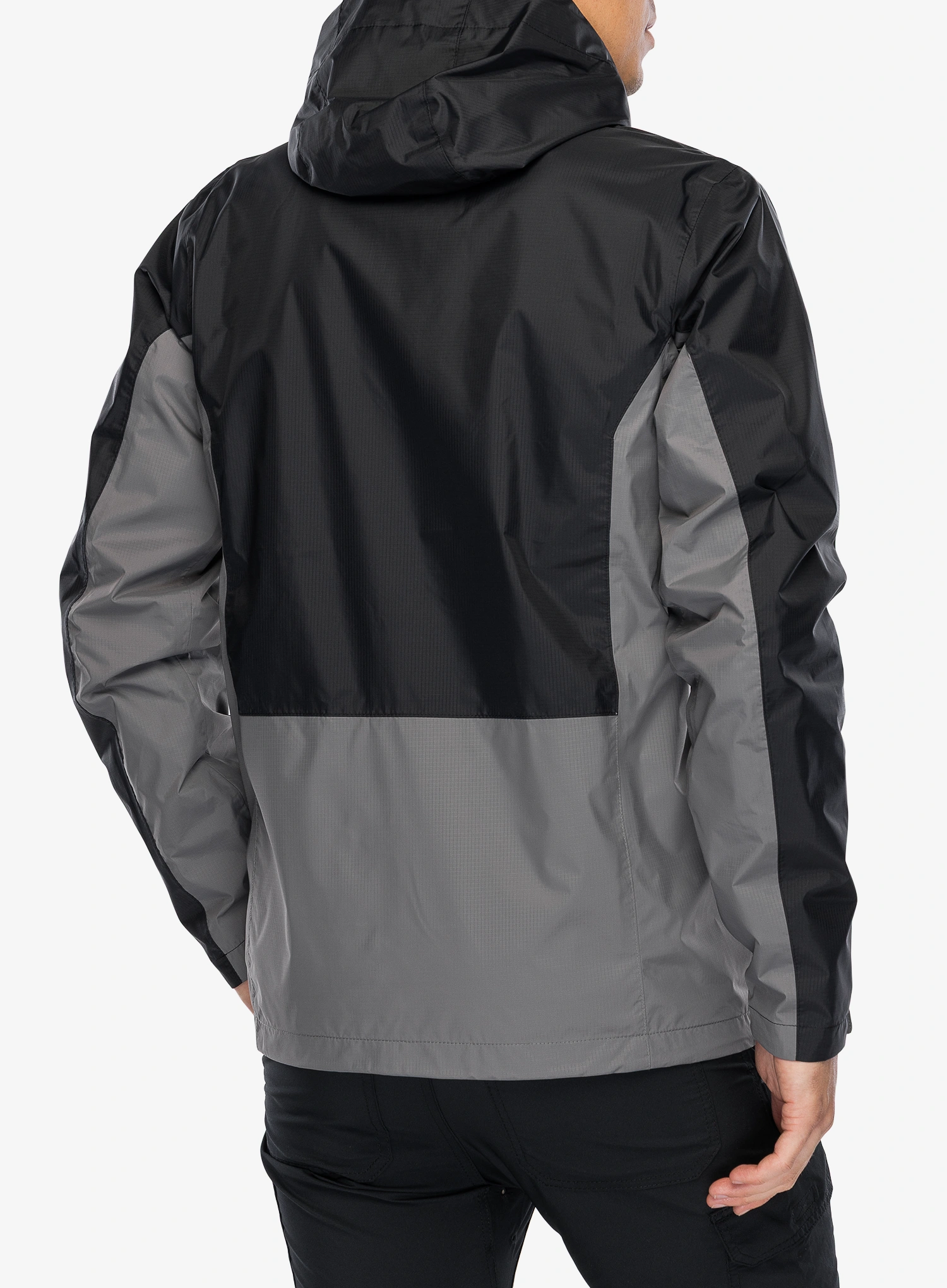 Columbia Pouring Adventure III Jacket Esőkabát - black/city grey