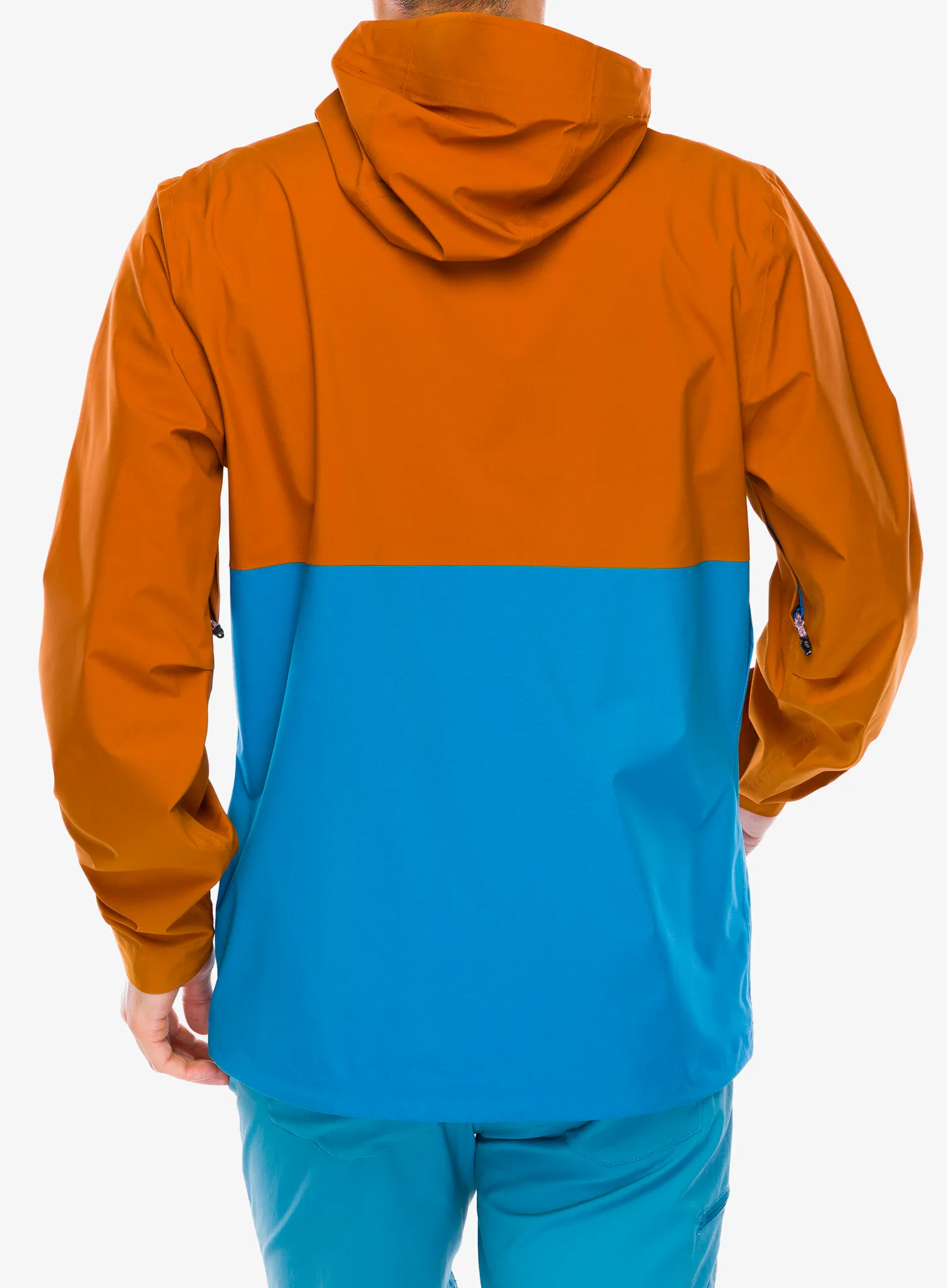 Cotopaxi Impermeo 3L Hooded Shell Jacket Esőkabát - sienna/lake