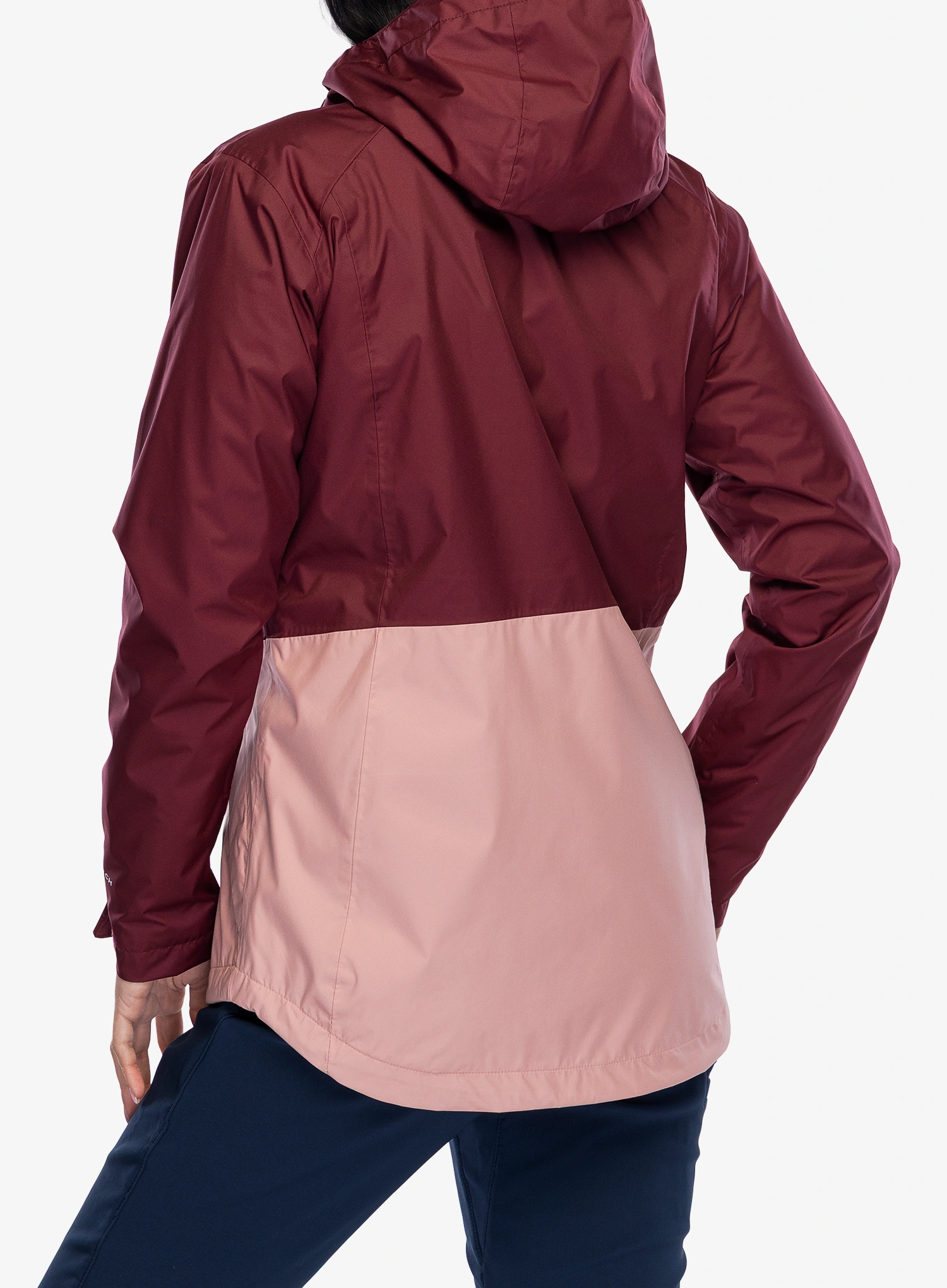 Columbia Inner Limits III Jacket Női esőkabát - rich wine/eraser pink