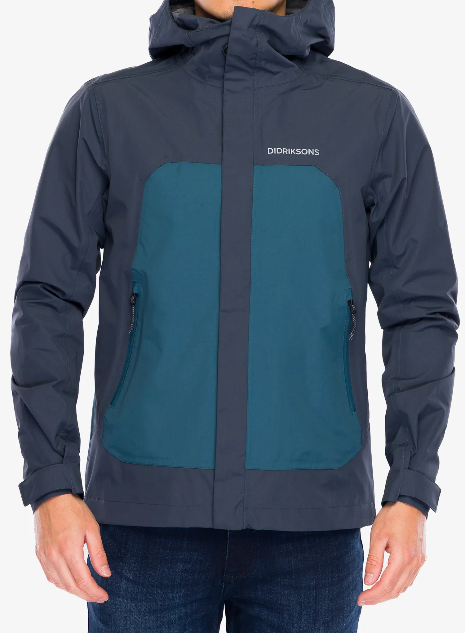 Didriksons Grit Jacket 3 Esőkabát - sleepy blue