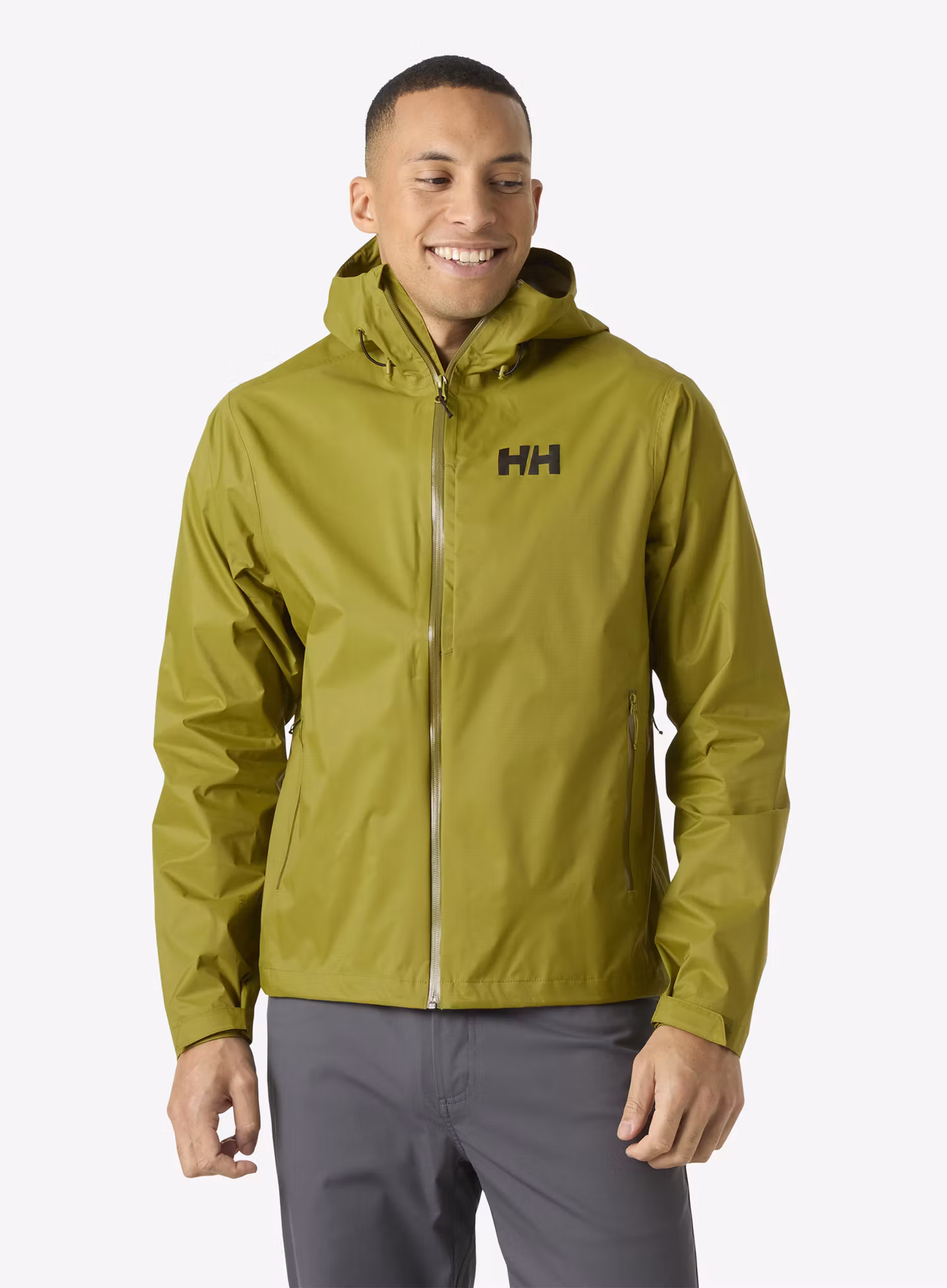 Helly Hansen Loke Terra Jacket Esőkabát - olive green
