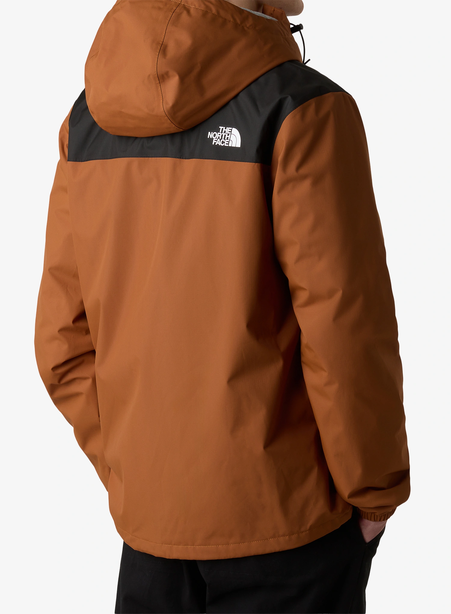 The North Face Antora Jacket Esőkabát - burnt umber/tnf black