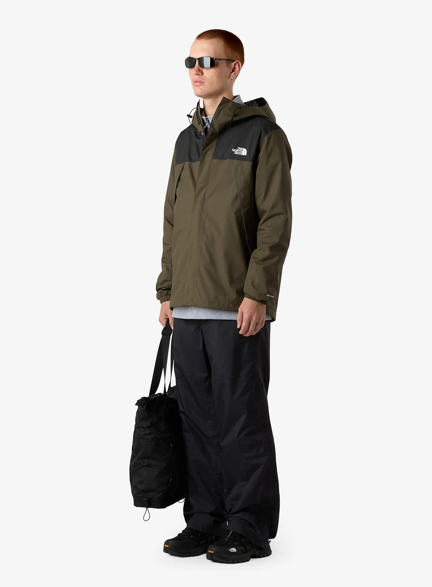 The North Face Antora Jacket Esőkabát - new taupe green/tnf black