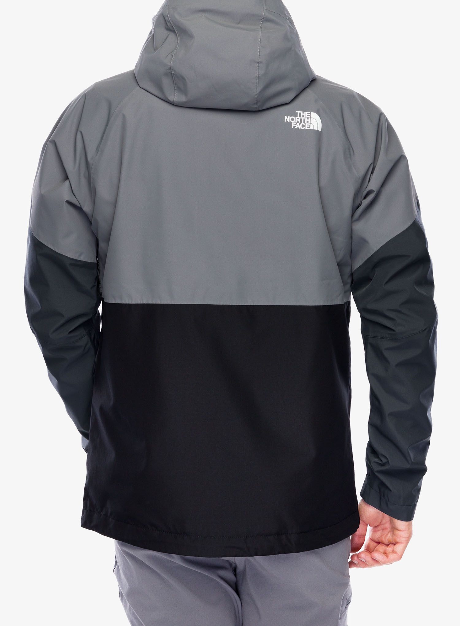 The North Face Lightning Zip-In Jacket Esőkabát - tnf black/smoked pearl