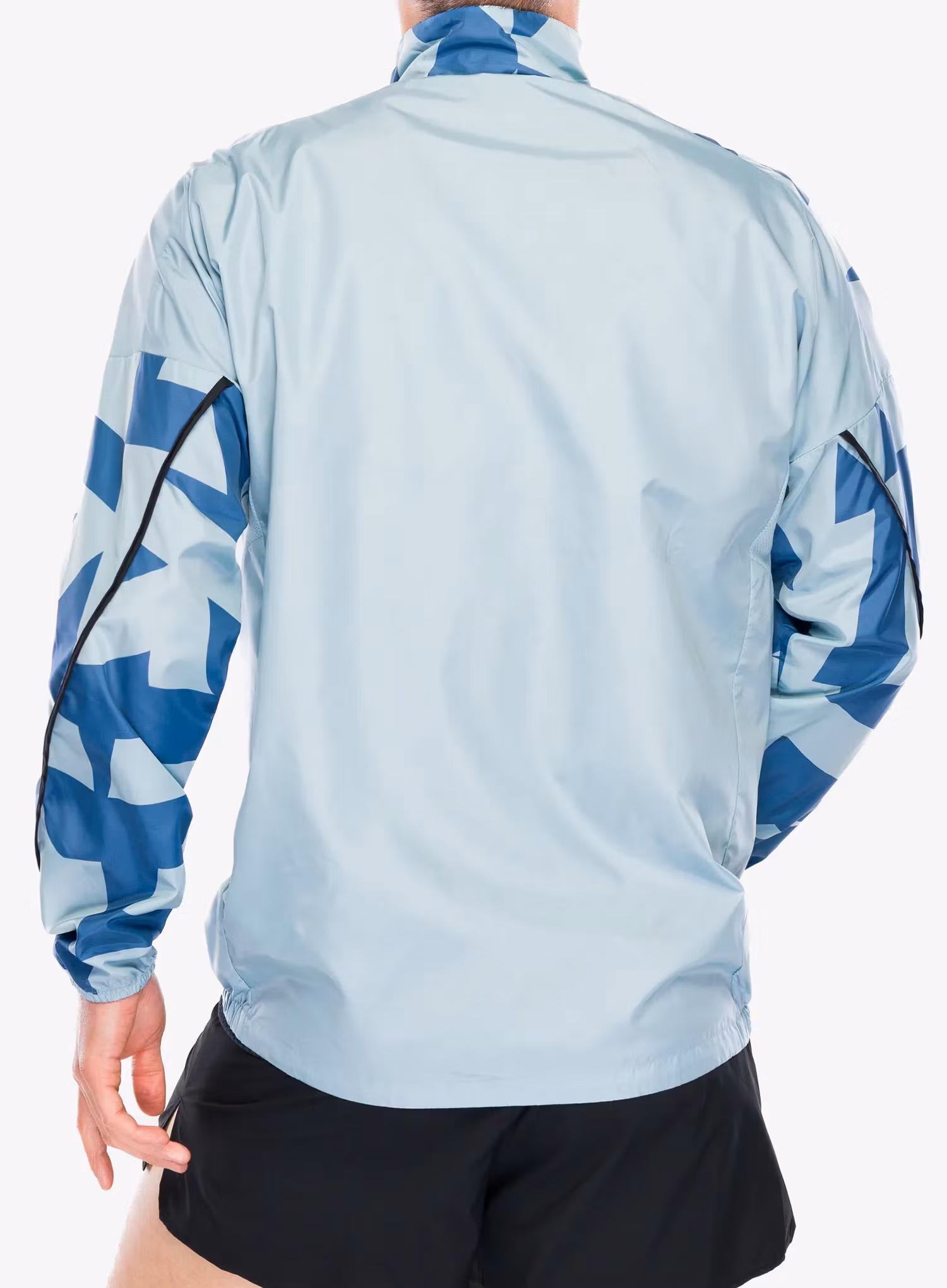 adidas TERREX Multi Printed Wind Jacket Széldzseki - magic grey/wonder steel