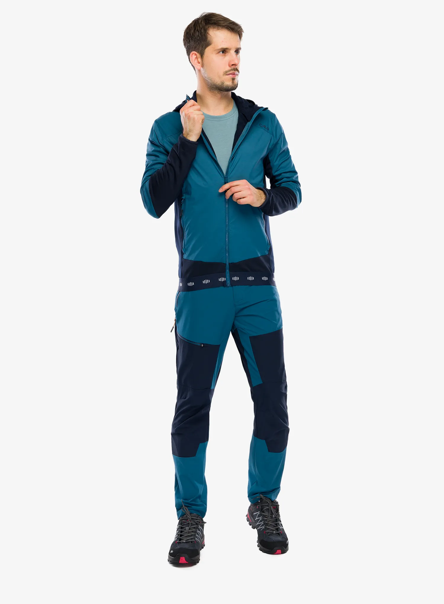 CMP Auvin Jacket Széldzseki - petroleum