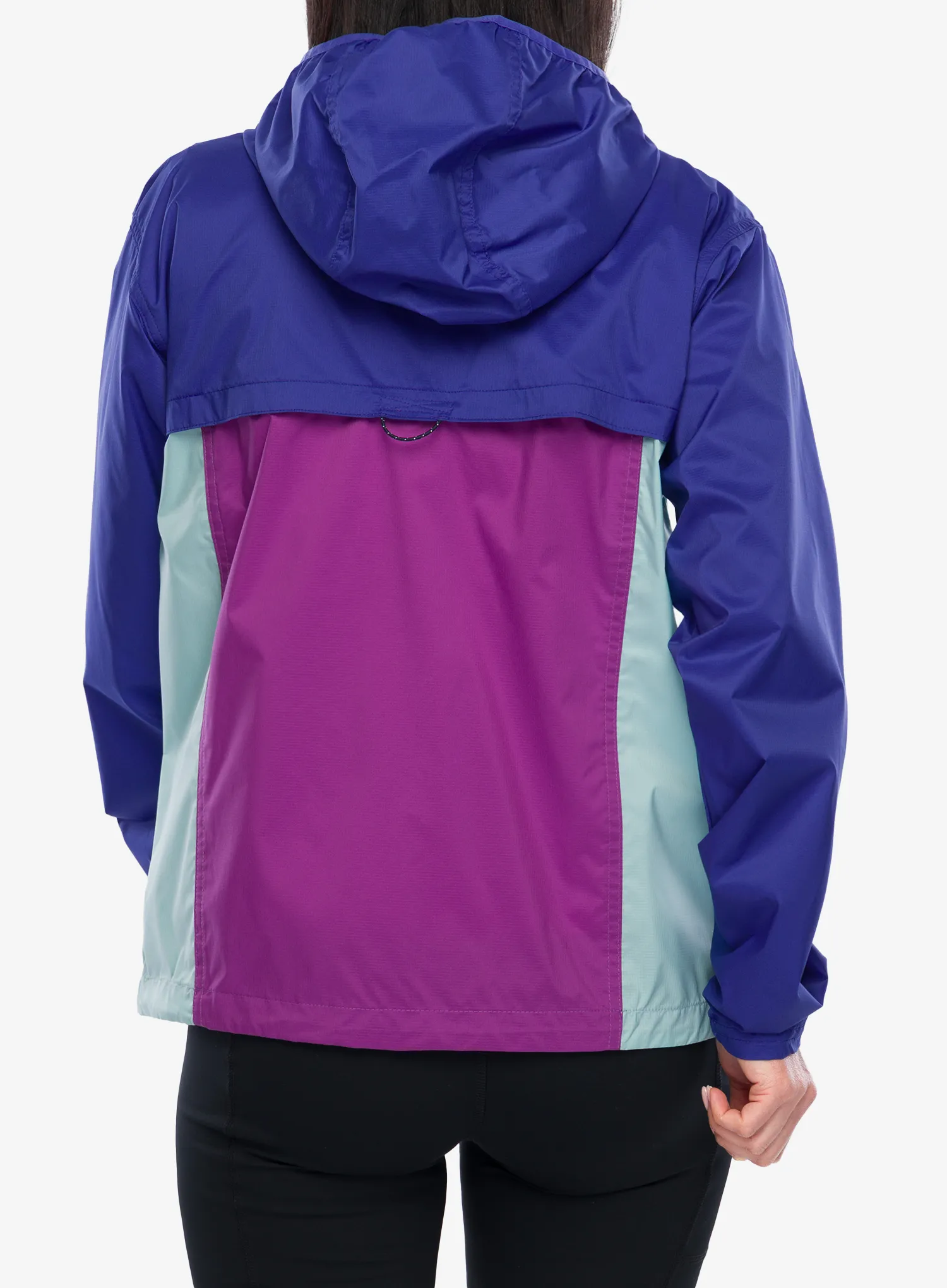 Columbia Crested Canyon Windbreaker Női széldzseki - razzle/spray/clematis blue