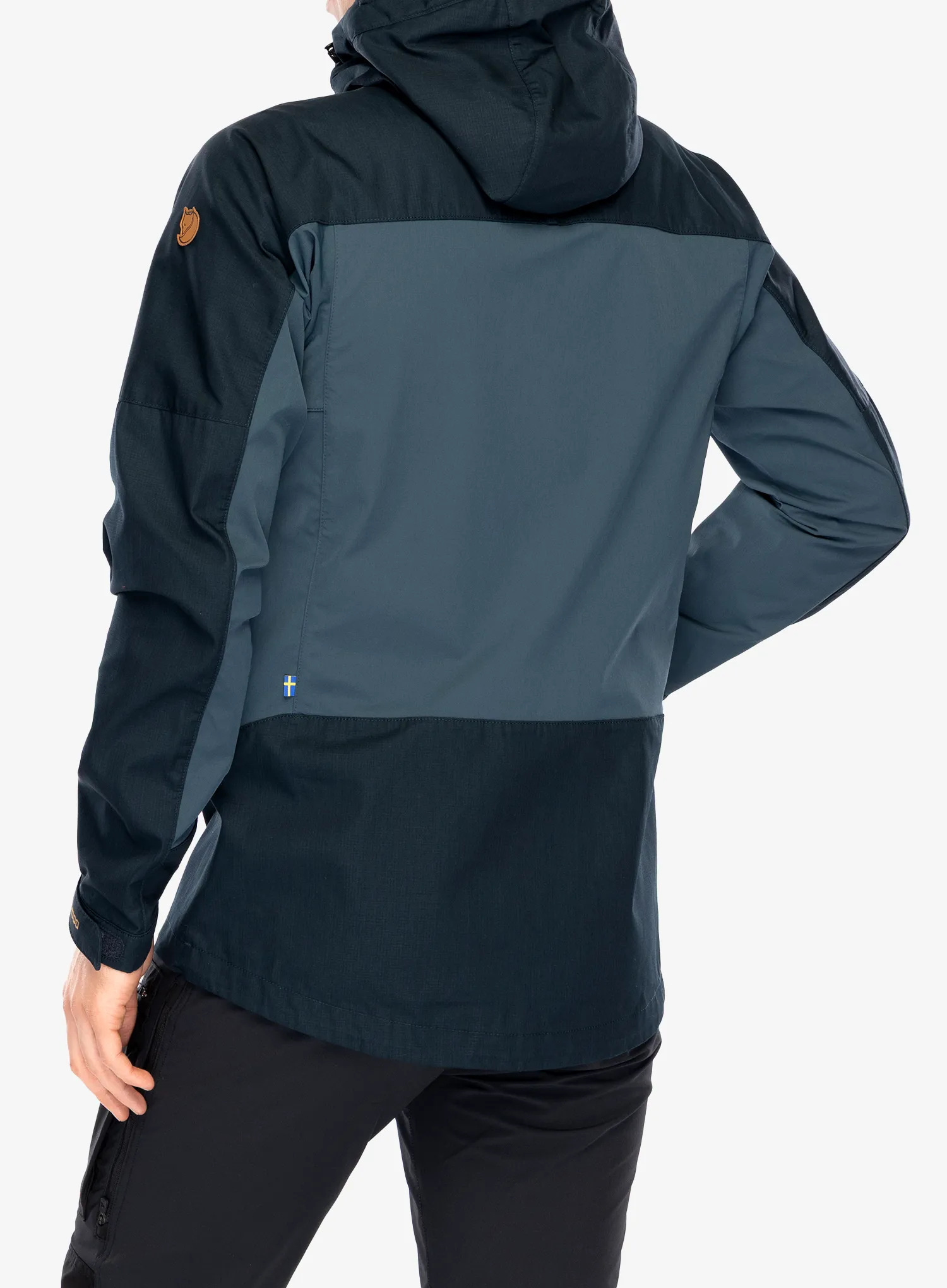 Fjallraven Abisko Lite Trekking Jacket Széldzseki - dark navy/mountain blue