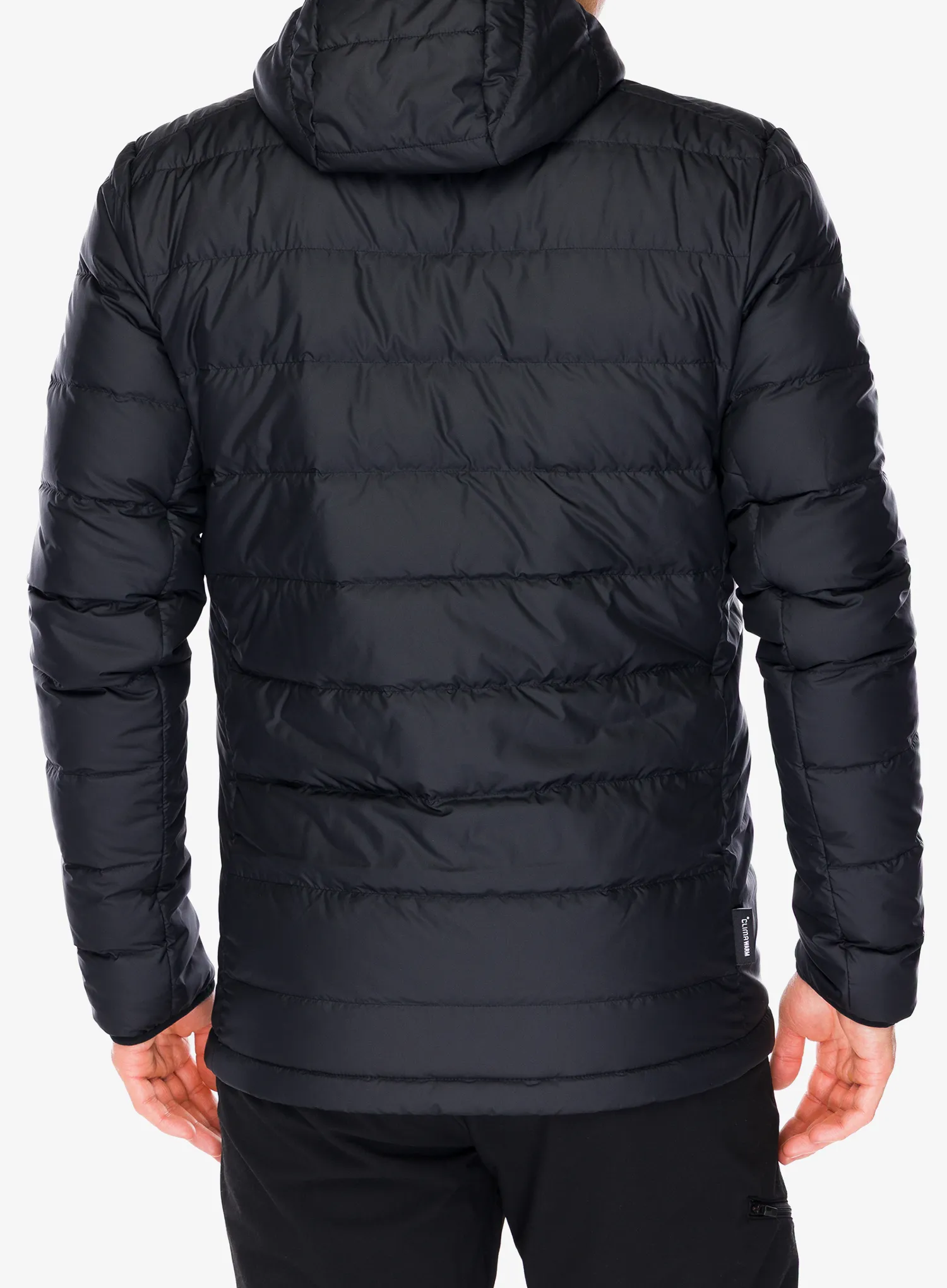 adidas TERREX Multi Light Down Climawarm Hooded Jacket Pehelykabát - black/black