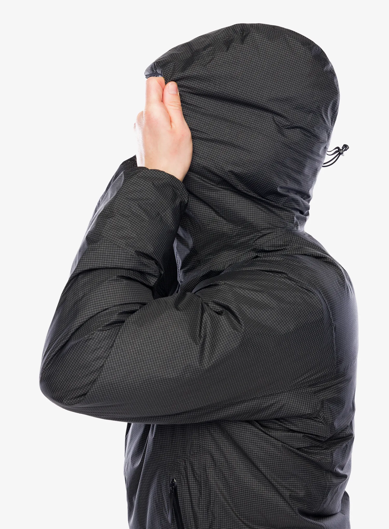 Arcteryx Alpha Lightweight Parka Pehelykabát - black | 8a.hu