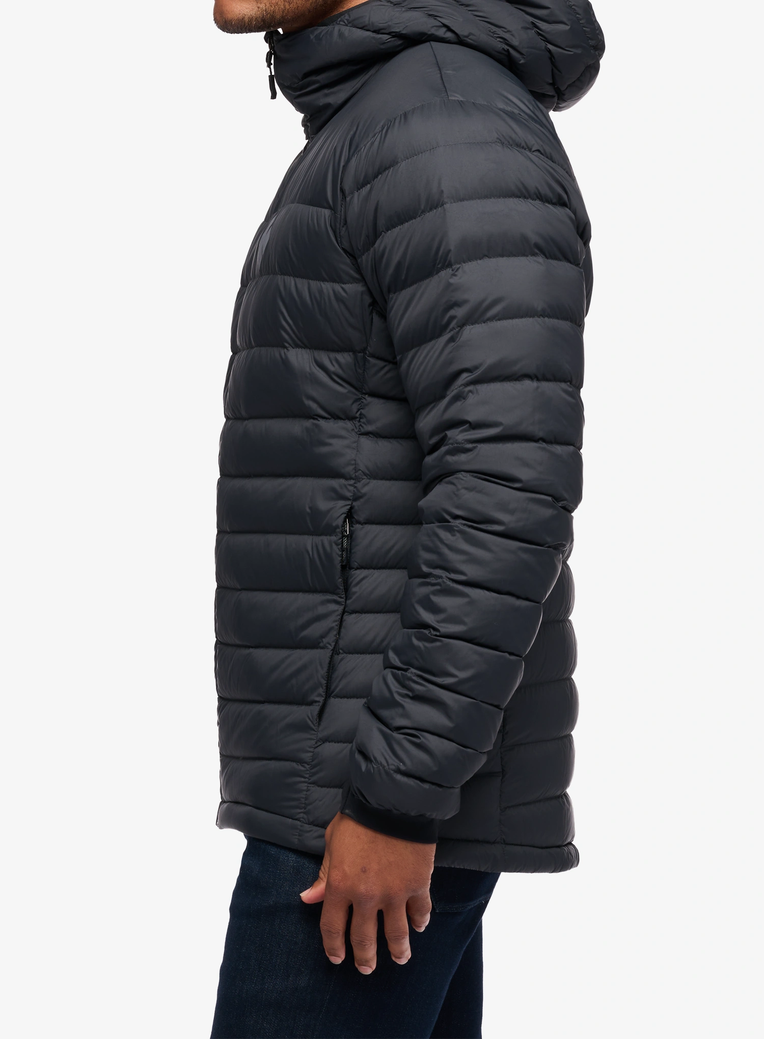 Black Diamond Access Down 2.0 Hoody Pehelykabát - black/black
