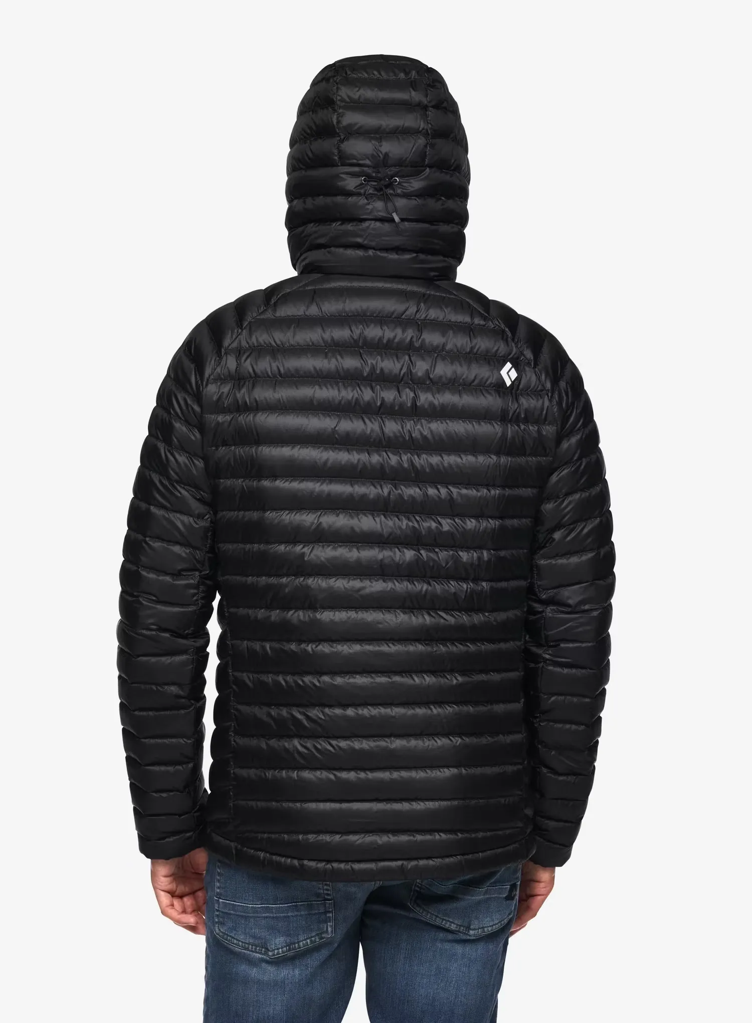 Black Diamond Approach Down Hoody Pehelykabát - black/black