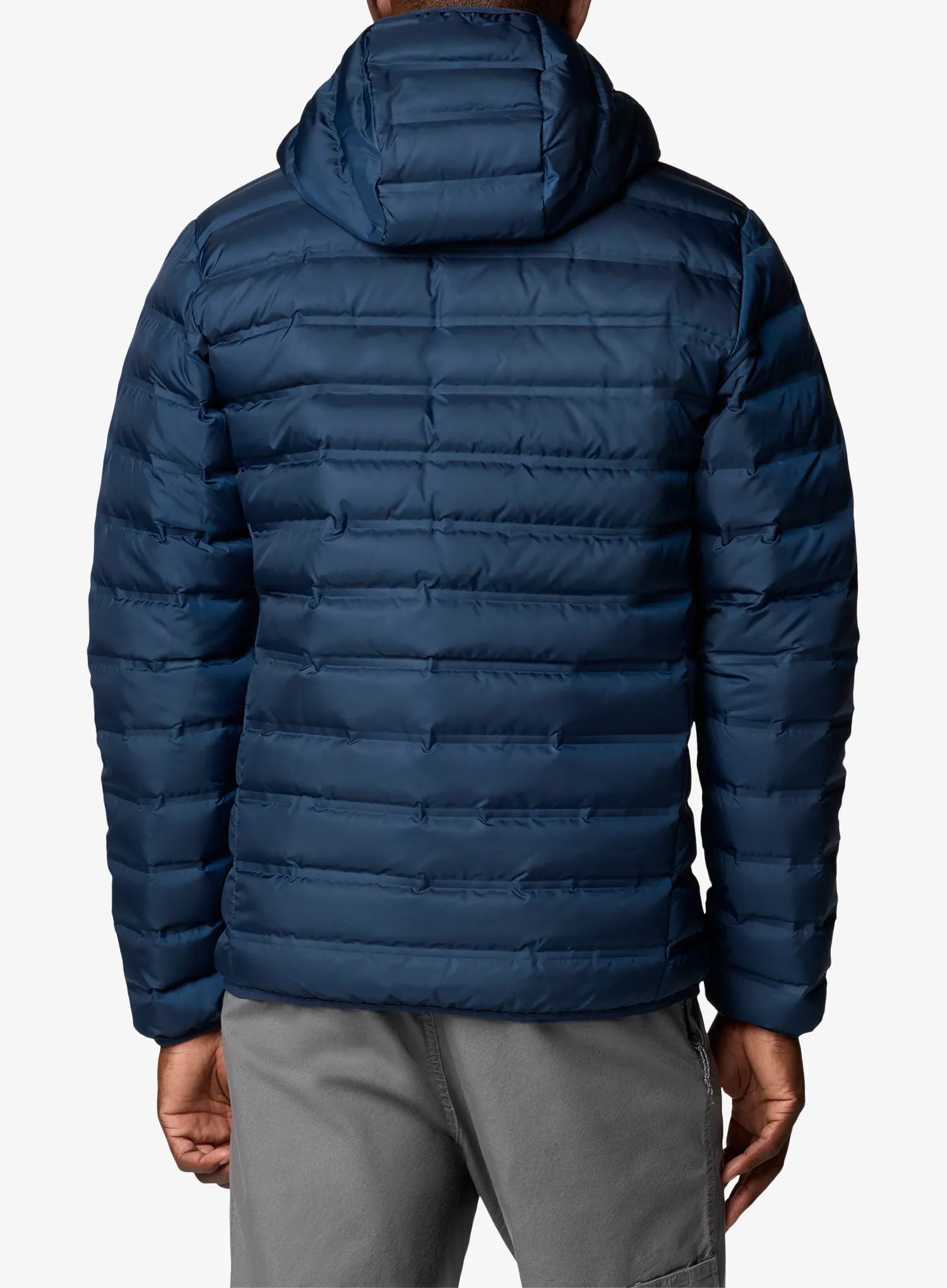 Columbia Lake 22 II Down Hooded Jacket Pehelykabát - collegiate navy